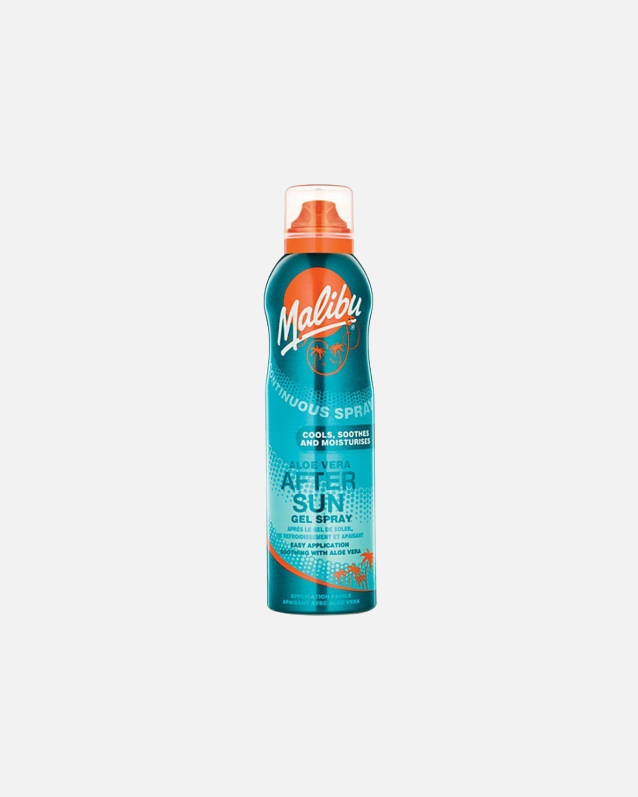 Pielęgnacja po opalaniu dla Unisex Malibu Continuous żel po opalaniu w sprayu chłodzący aloe vera 175 ml