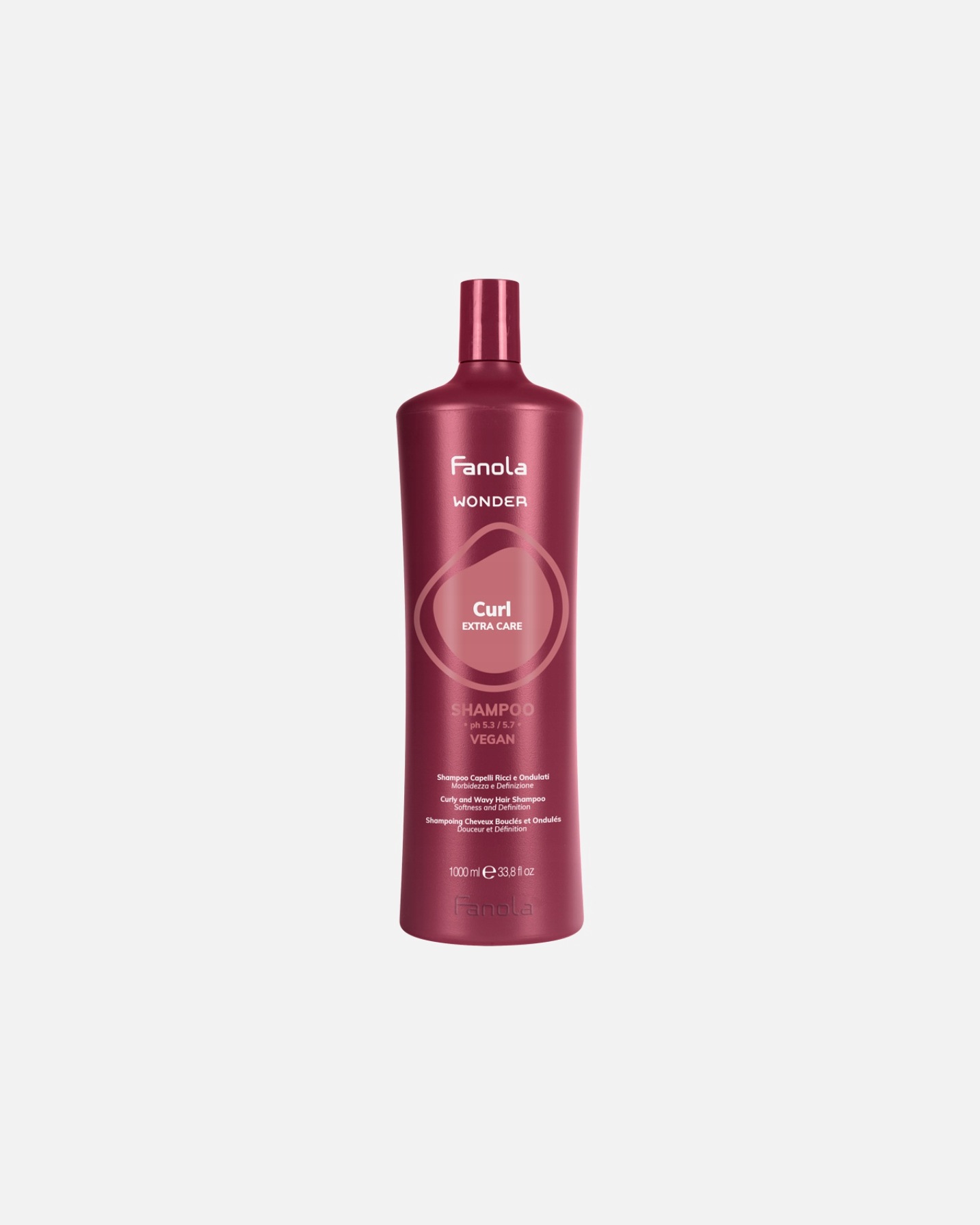 Szampon do włosów dla Kobieta Fanola Wonder Curl Extra Care 1000 ml
