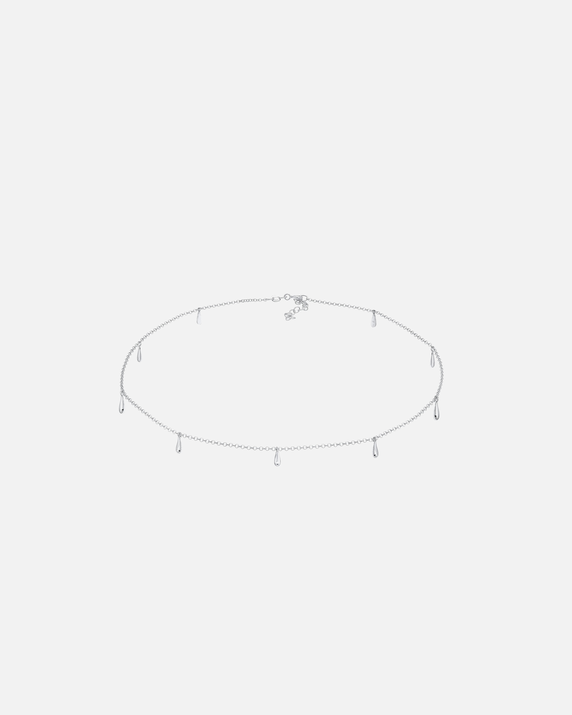 Naszyjnik dla Kobieta Elli Damski naszyjnik z kroplami Geo Look, srebro: 925 Sterling Silver silberfarben