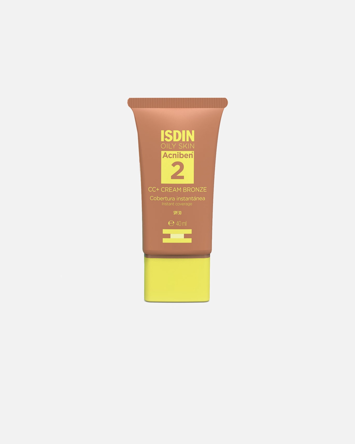 Krem CC dla Unisex ISDIN ACNIBEN CC CREAM natychmiastowe krycie SPF30 Bronze
