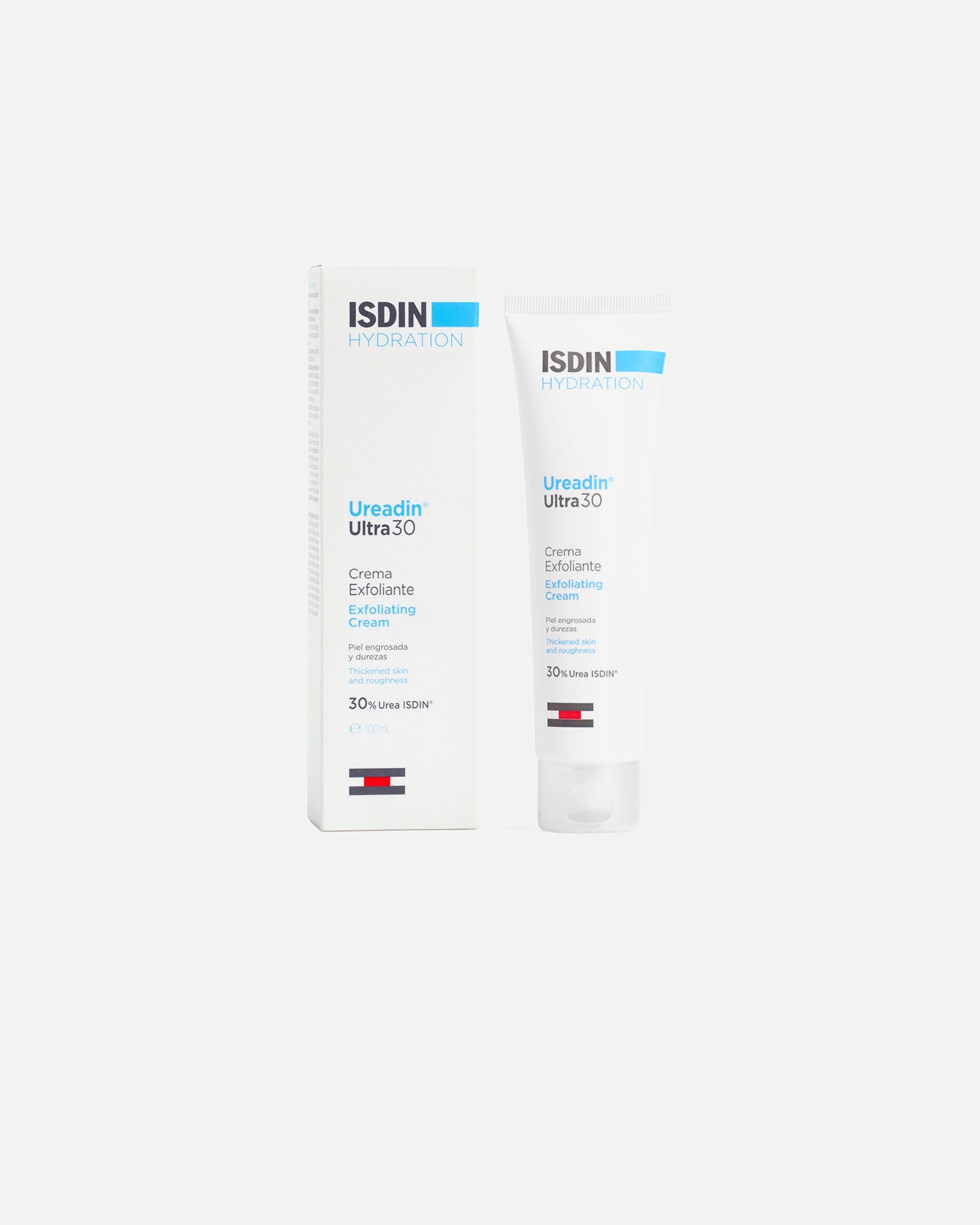 Peeling do ciała dla Unisex ISDIN UREADIN ULTRA30 krem złuszczający 100 ml
