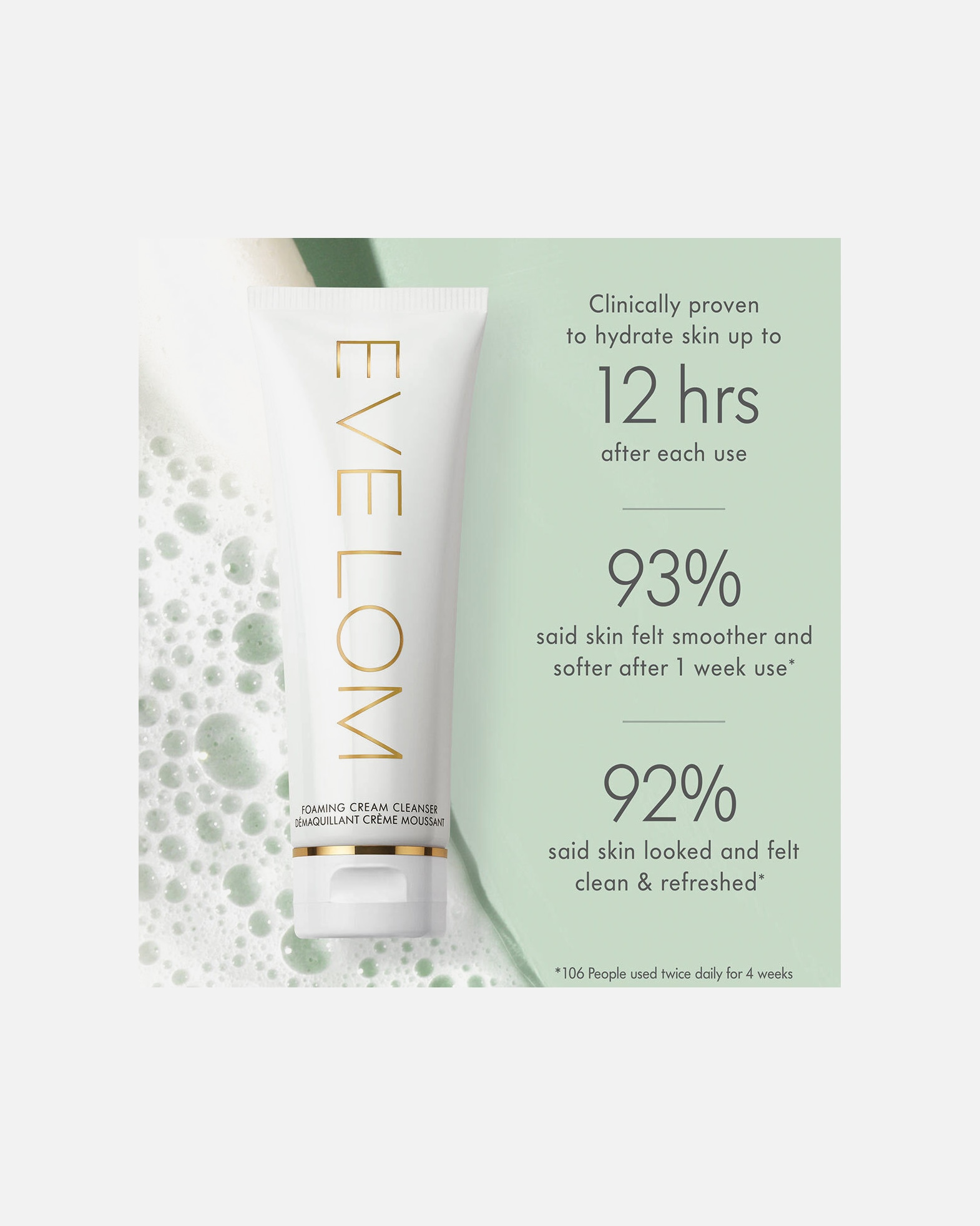 Pianka do mycia twarzy dla Kobieta Eve Lom Foaming Cream Cleanser Foaming Cream Cleanser