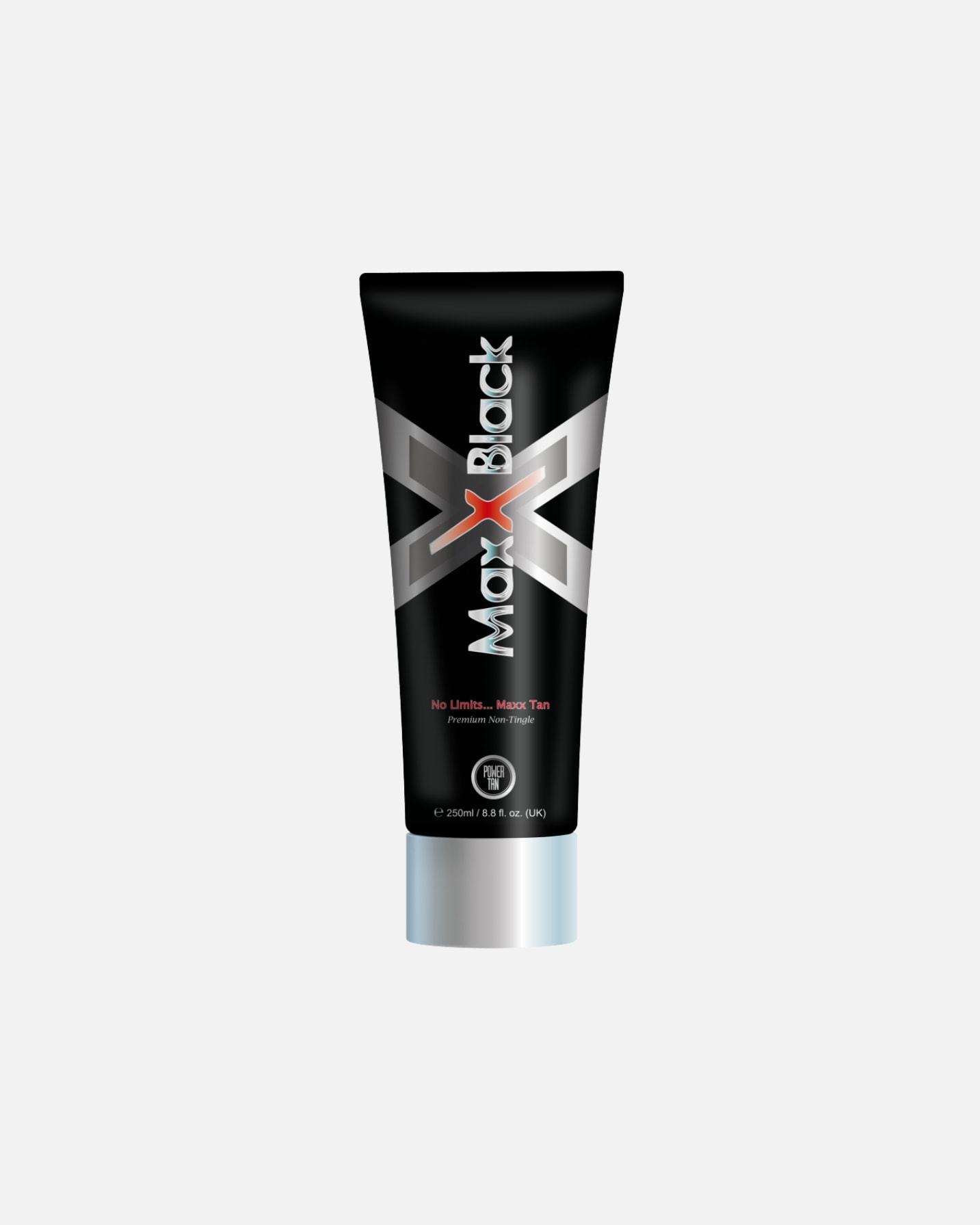 Samoopalacz dla Unisex Power Tan Default Brand Line Maxx Black intensywny bronzer do opalania 250 ml