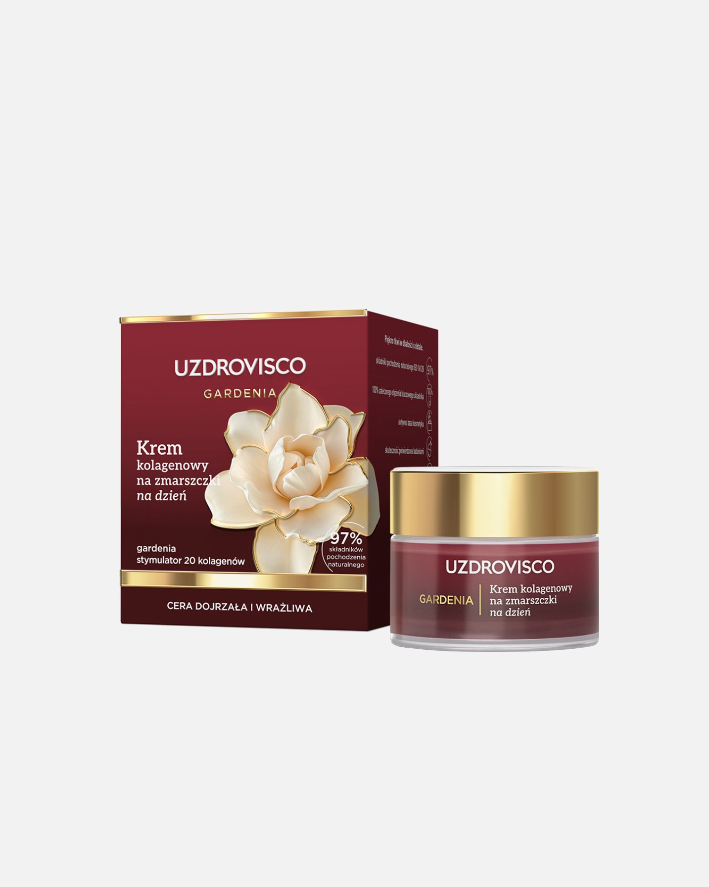 Krem do twarzy dla Kobieta Uzdrovisco Gardenia 50 ml