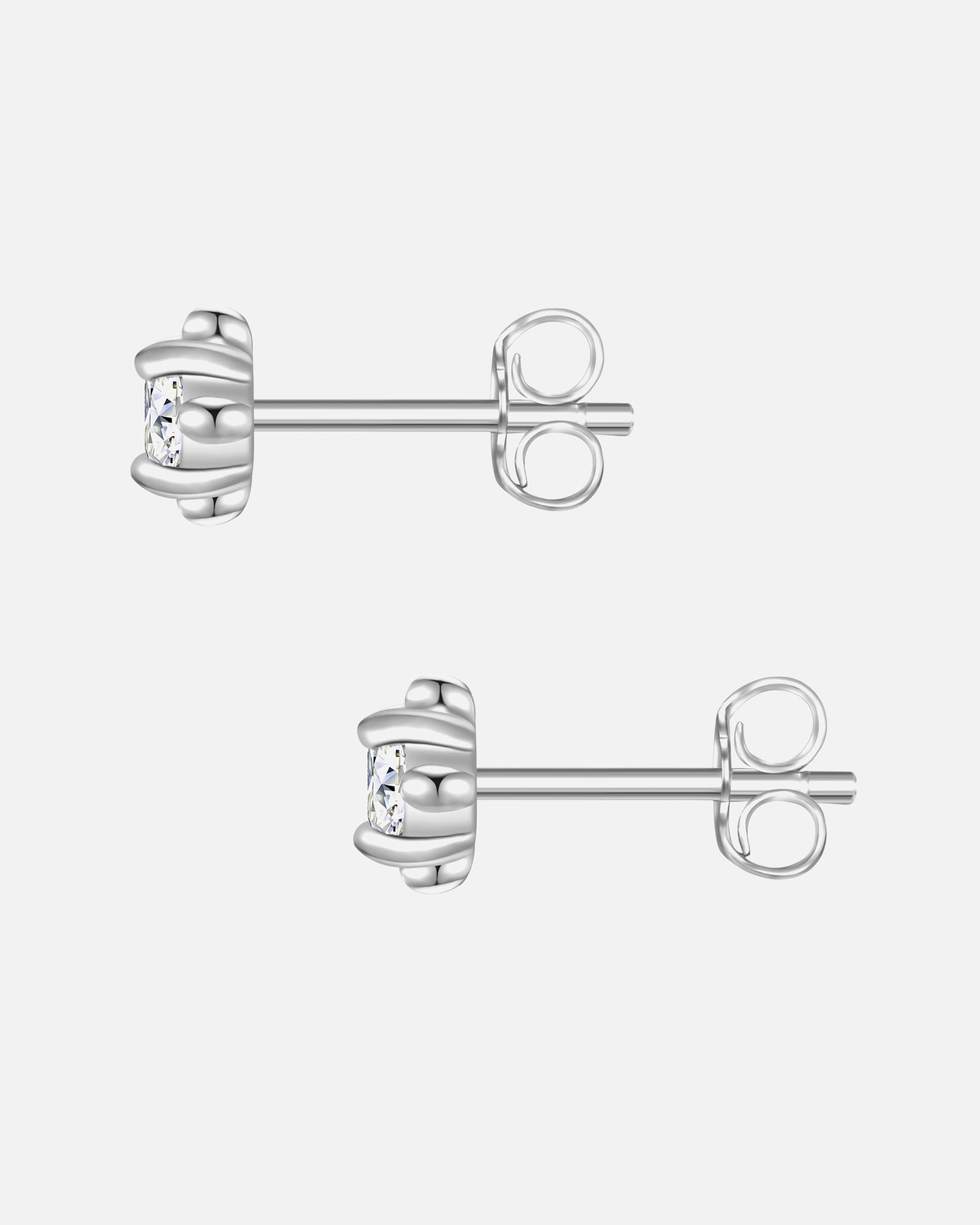Kolczyki dla Kobieta Glanzstücke München Kolczyki z Srebro wysokiej próby w Srebrny 5,1 mm
