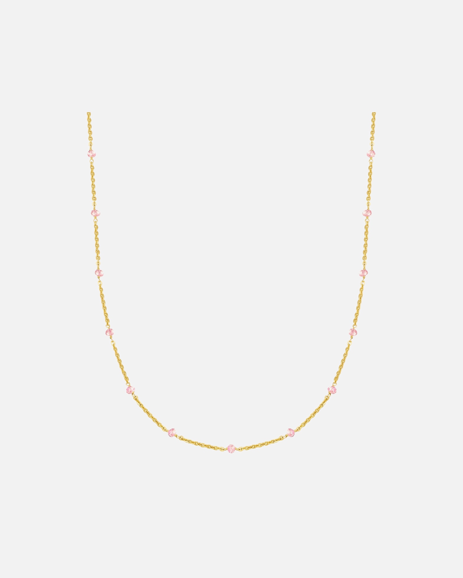 Naszyjnik dla Kobieta Łańcuszek Srebro wysokiej próby Żółte złoto 40,0 cm Basiskette + 5,0 cm Verlängerung