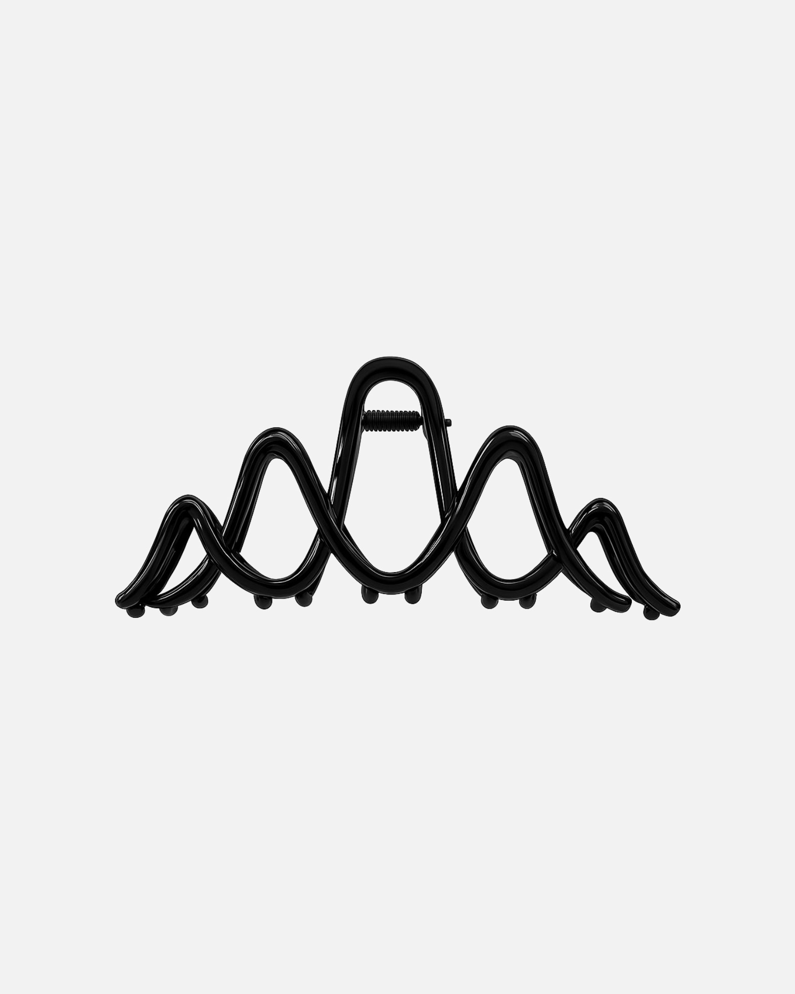 Spinka do włosów dla Unisex SOHO Ziv Spinka do włosów Czarny