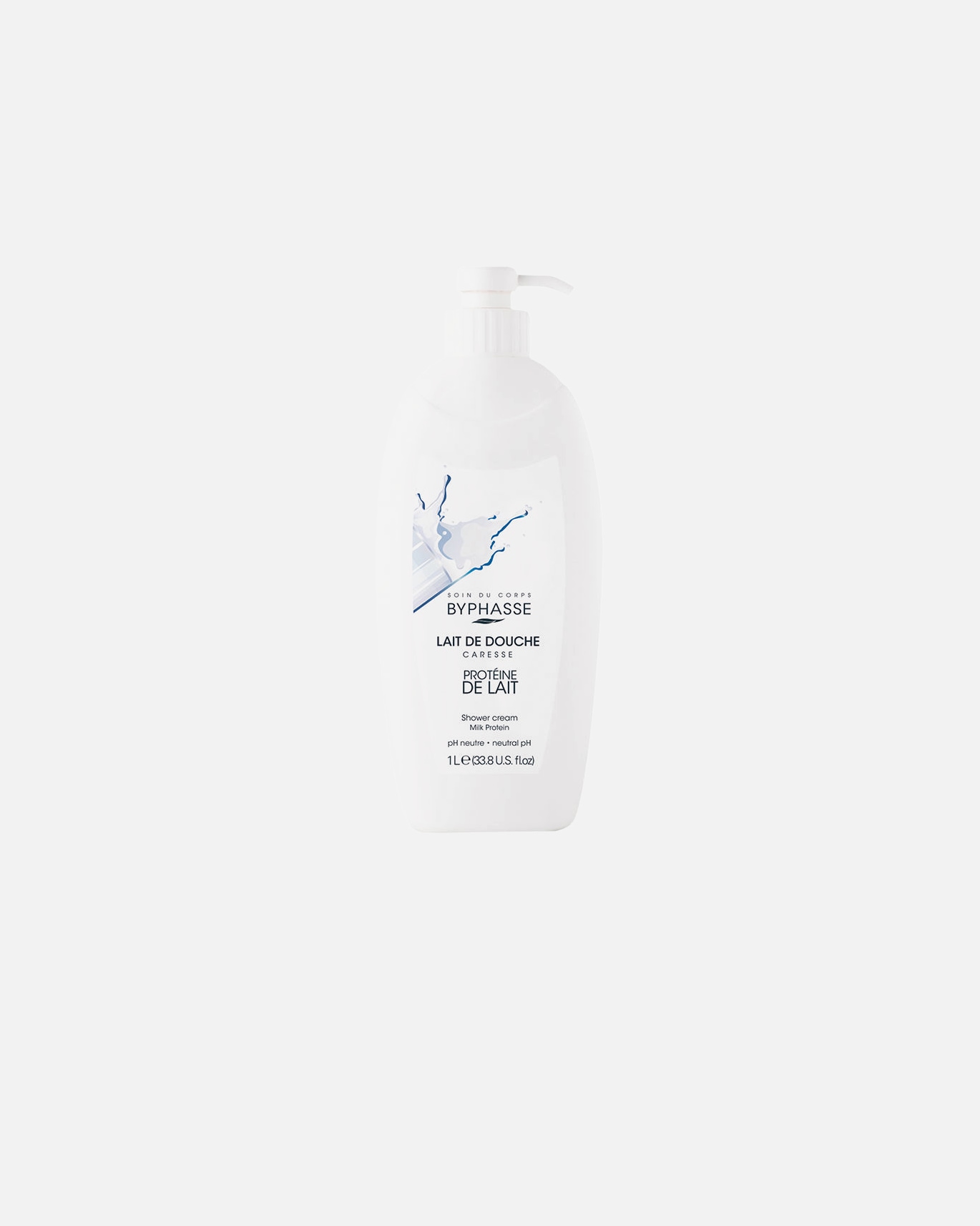 Żel pod prysznic dla Unisex Krem pod prysznic CARESSE z proteinami mlecznymi 1000 ml