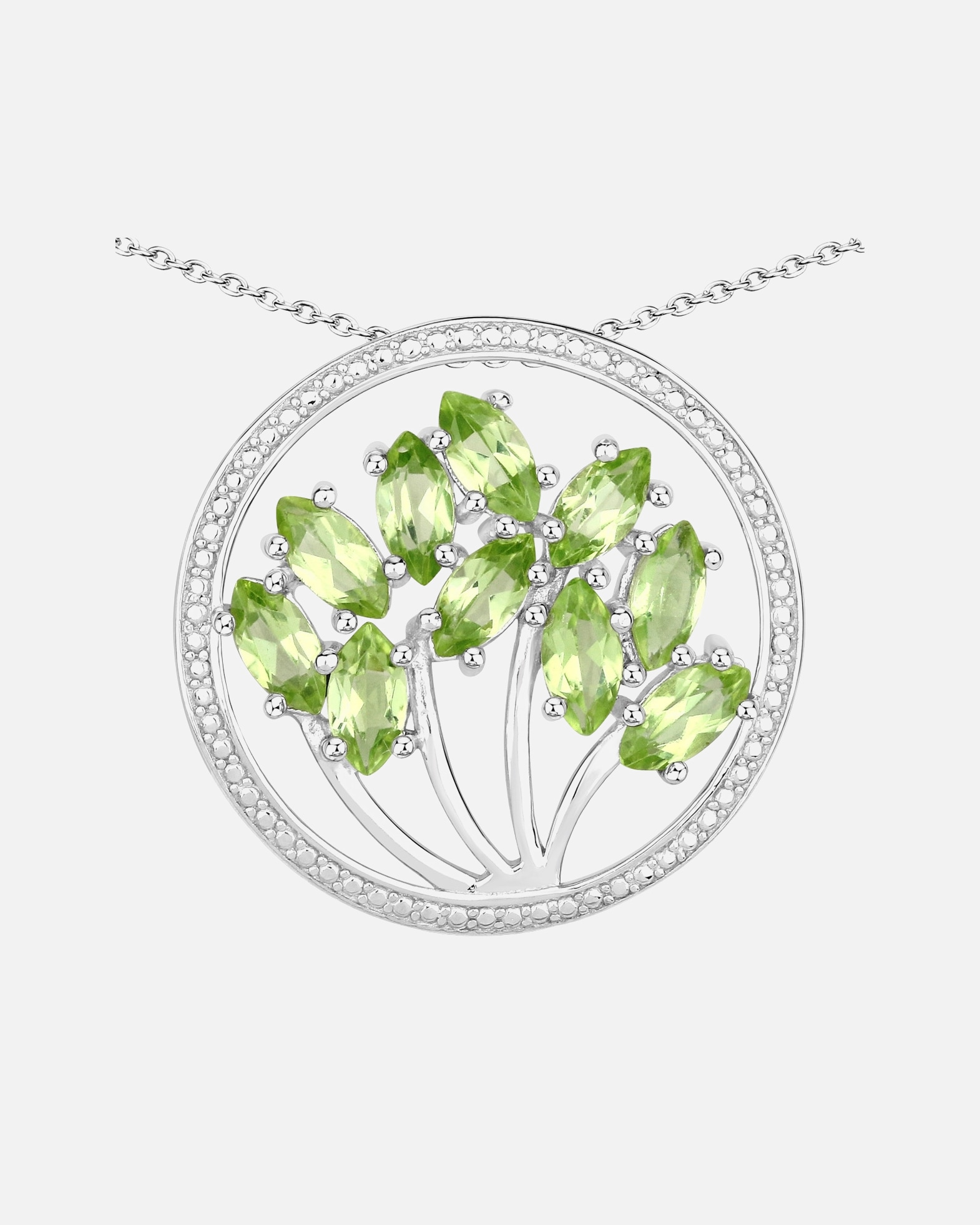 Naszyjnik dla Kobieta Rafaela Donata Łańcuszek Tree of Life Srebro wysokiej próby Srebrny 45cm