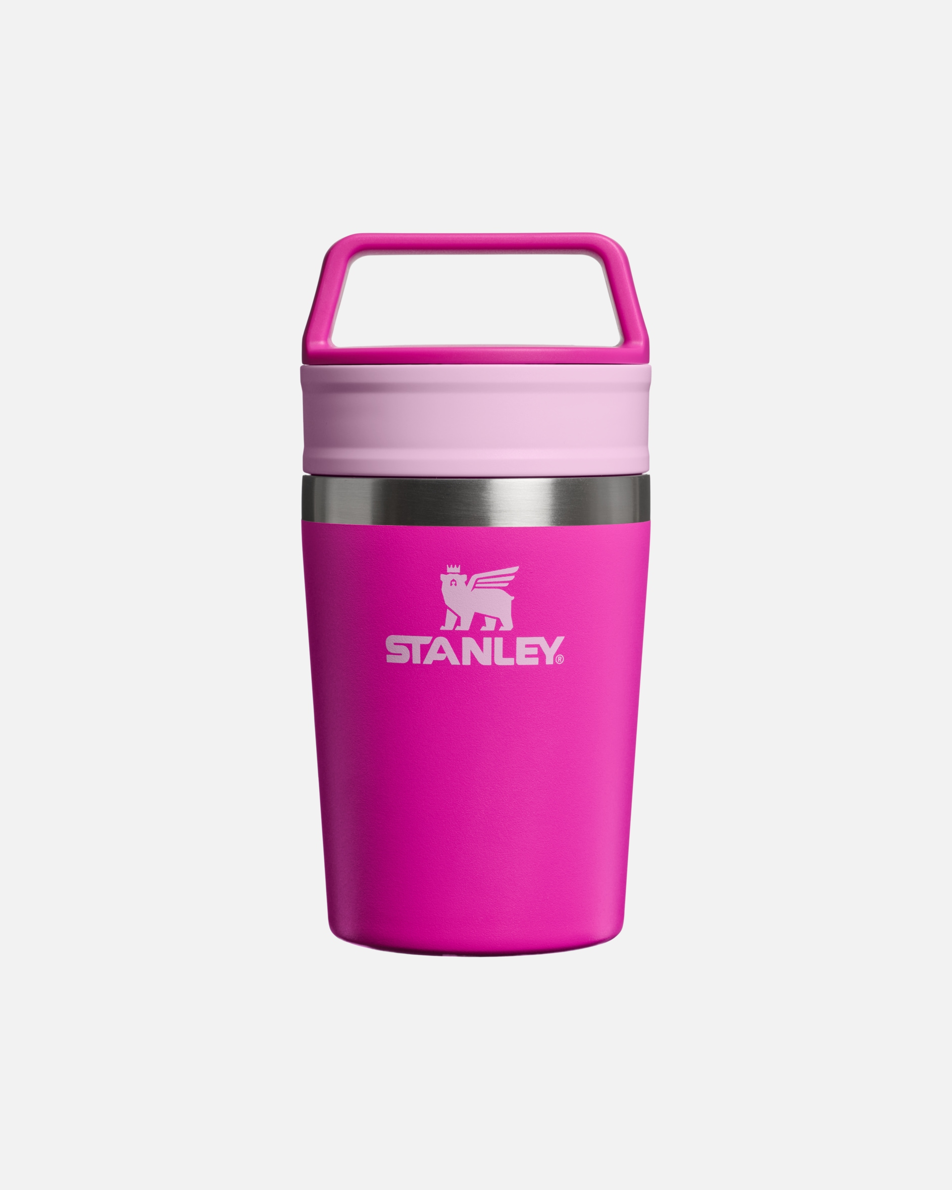 Bidon dla Unisex Stanley 1913 Kubek termiczny - 0,23L - CAFÉ TO-GO TRAVEL MUG Violet Blossom