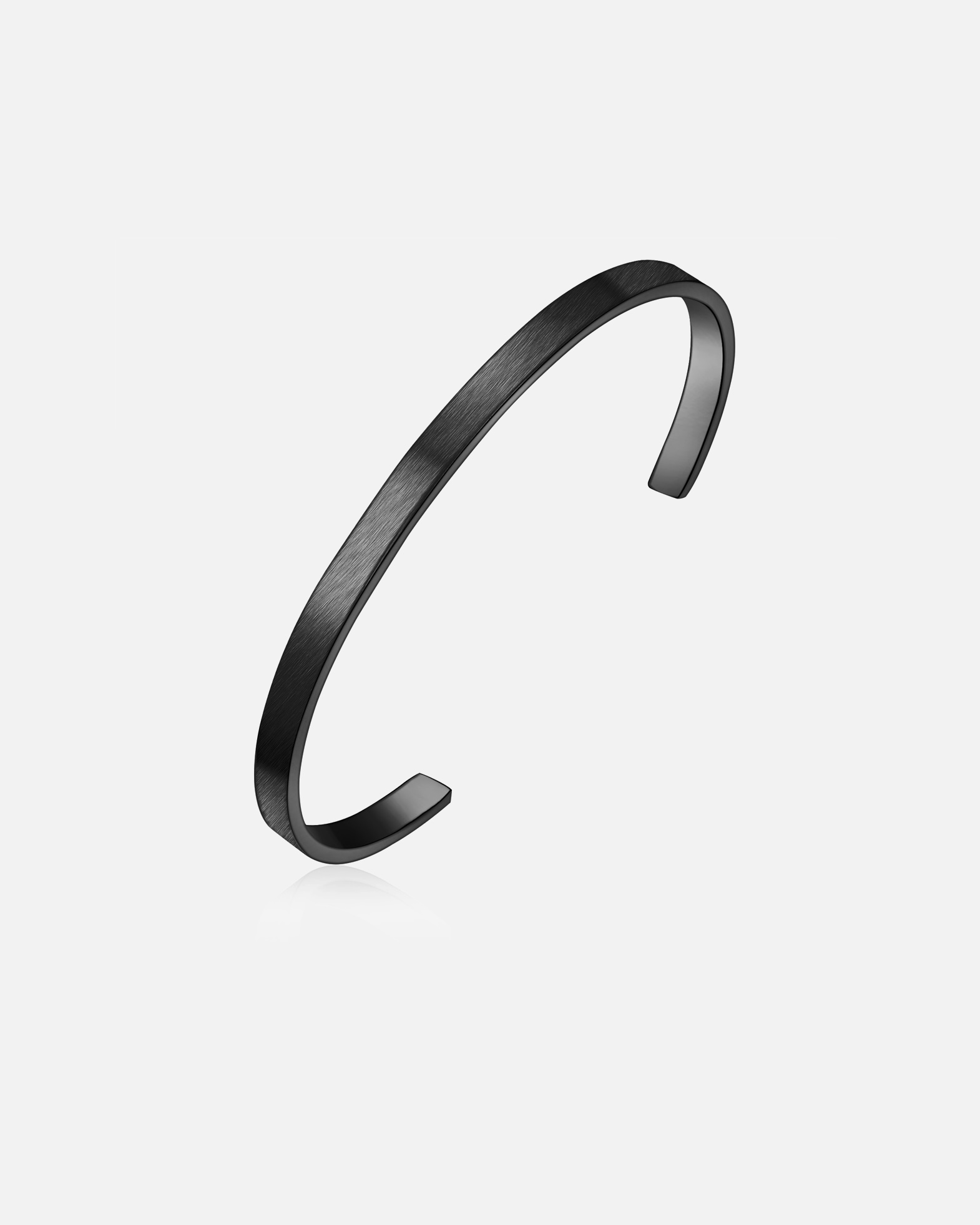 Bransoletka obręcz dla Mężczyzna True Rebels Bransoletka Stal nierdzewna Czarny 18,0 cm - 21,0 cm