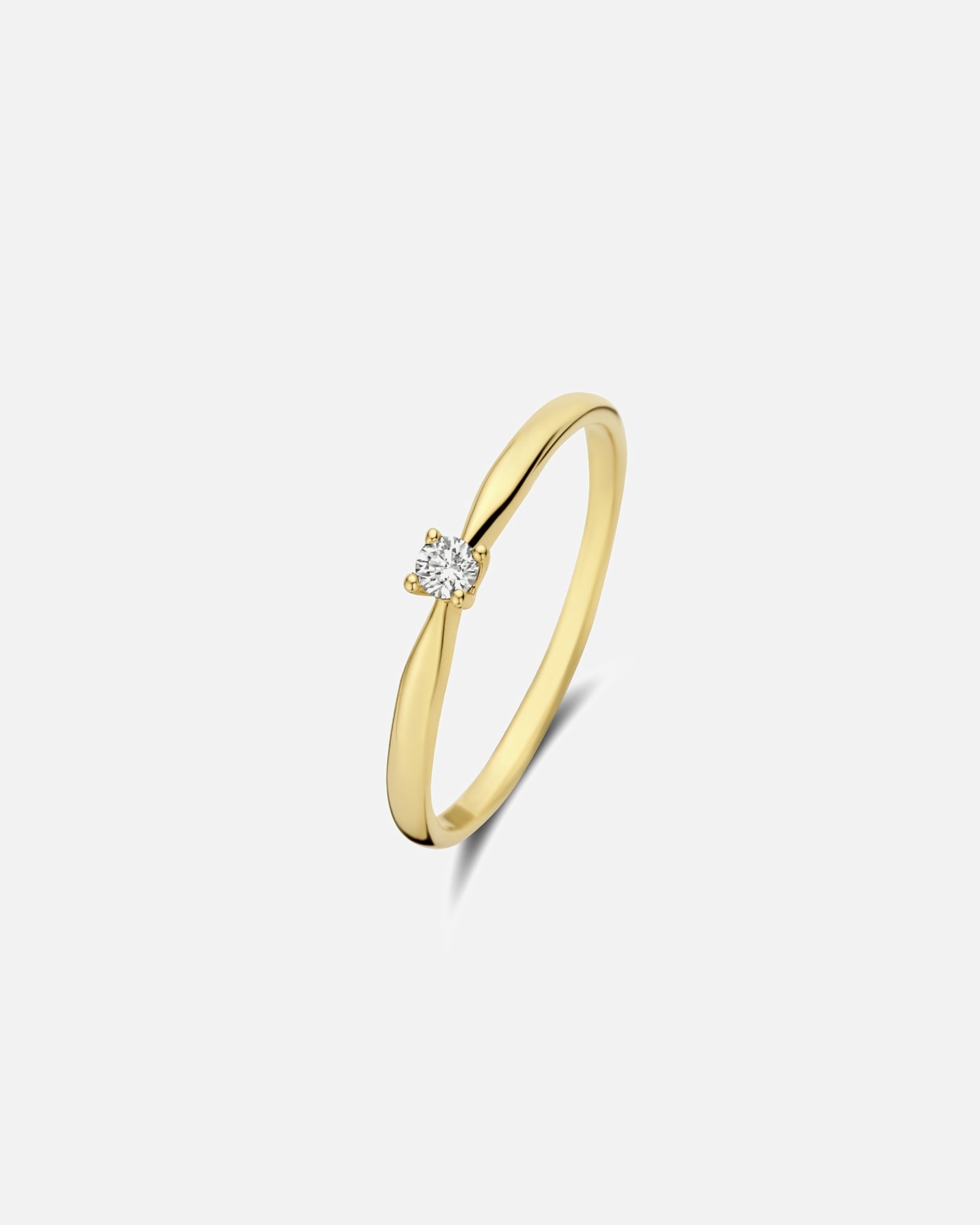 Pierścionek dla Kobieta Isabel Bernard Isabel Bernard De la Paix Céline 14 Karat | Gold Ring | Diamant 0.05 Karat | IBD330001-48 Isabel Bernard De la Paix Céline 14 Karat | Gold Ring | Diamant 0.05 Karat | IBD330001-48