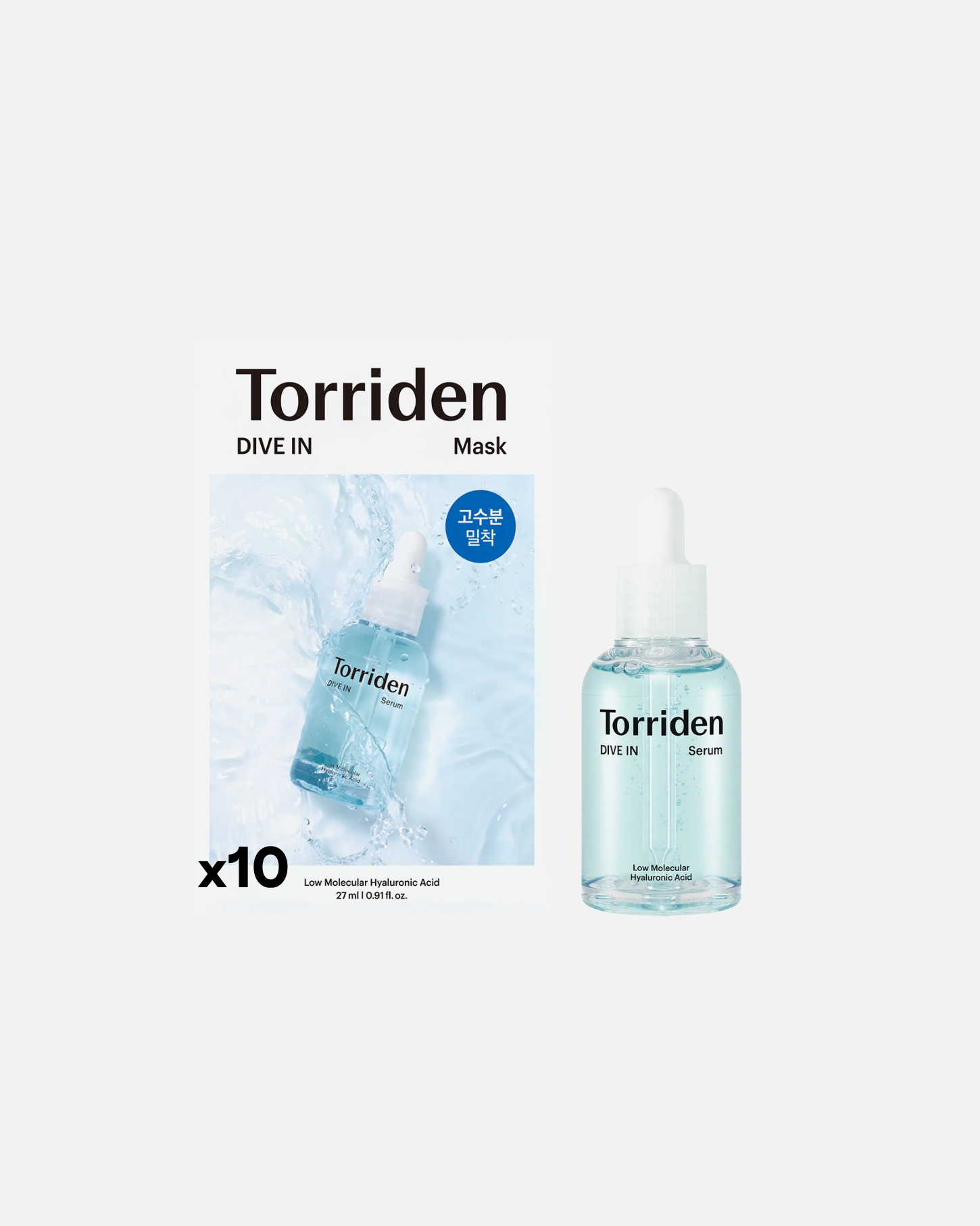 Zestaw do pielęgnacji twarzy dla Unisex Torriden Deep Hydration Duo 1 sztuka