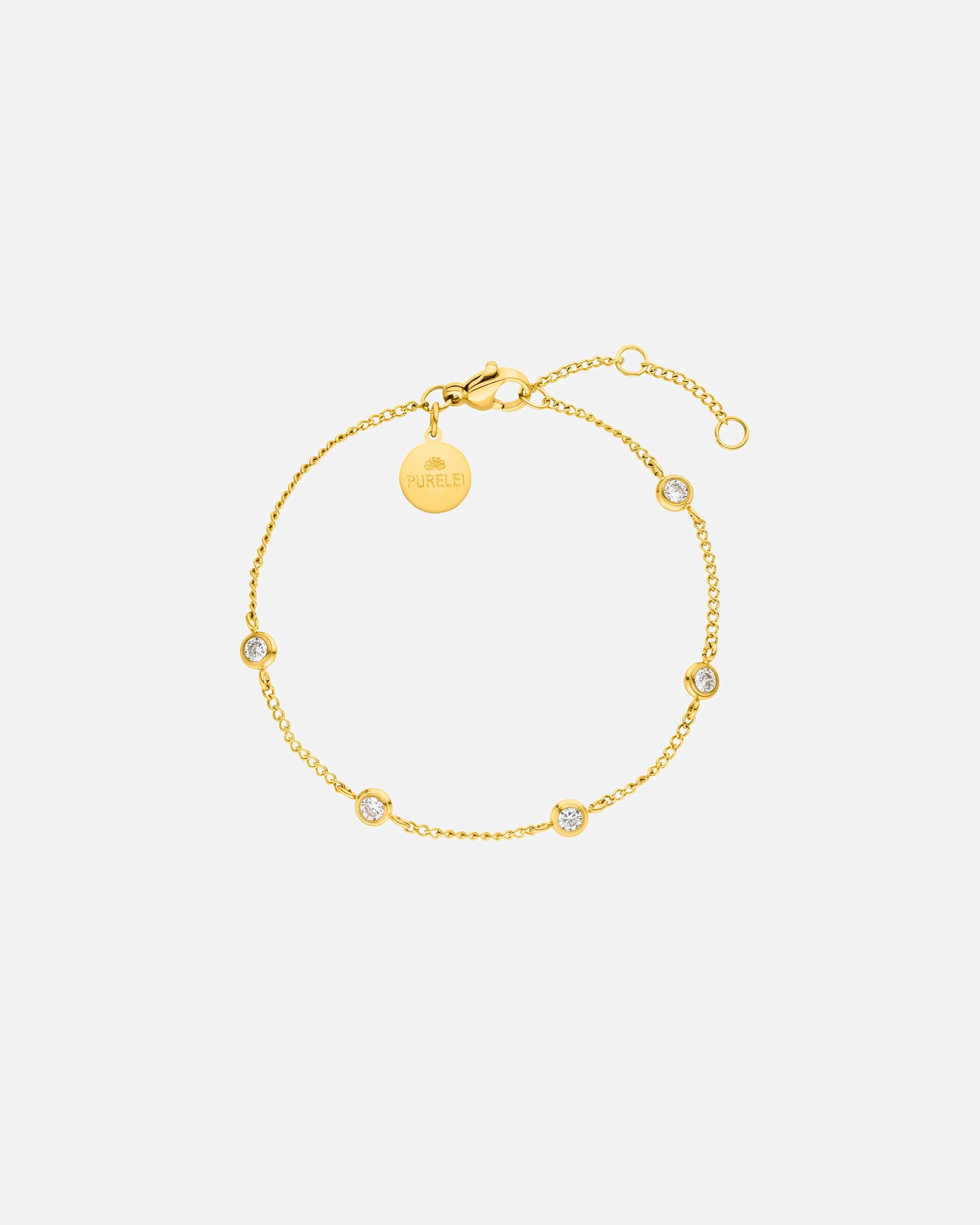 Bransoletka dla Kobieta Purelei Purelei Bransoletka Spotlight Złoto