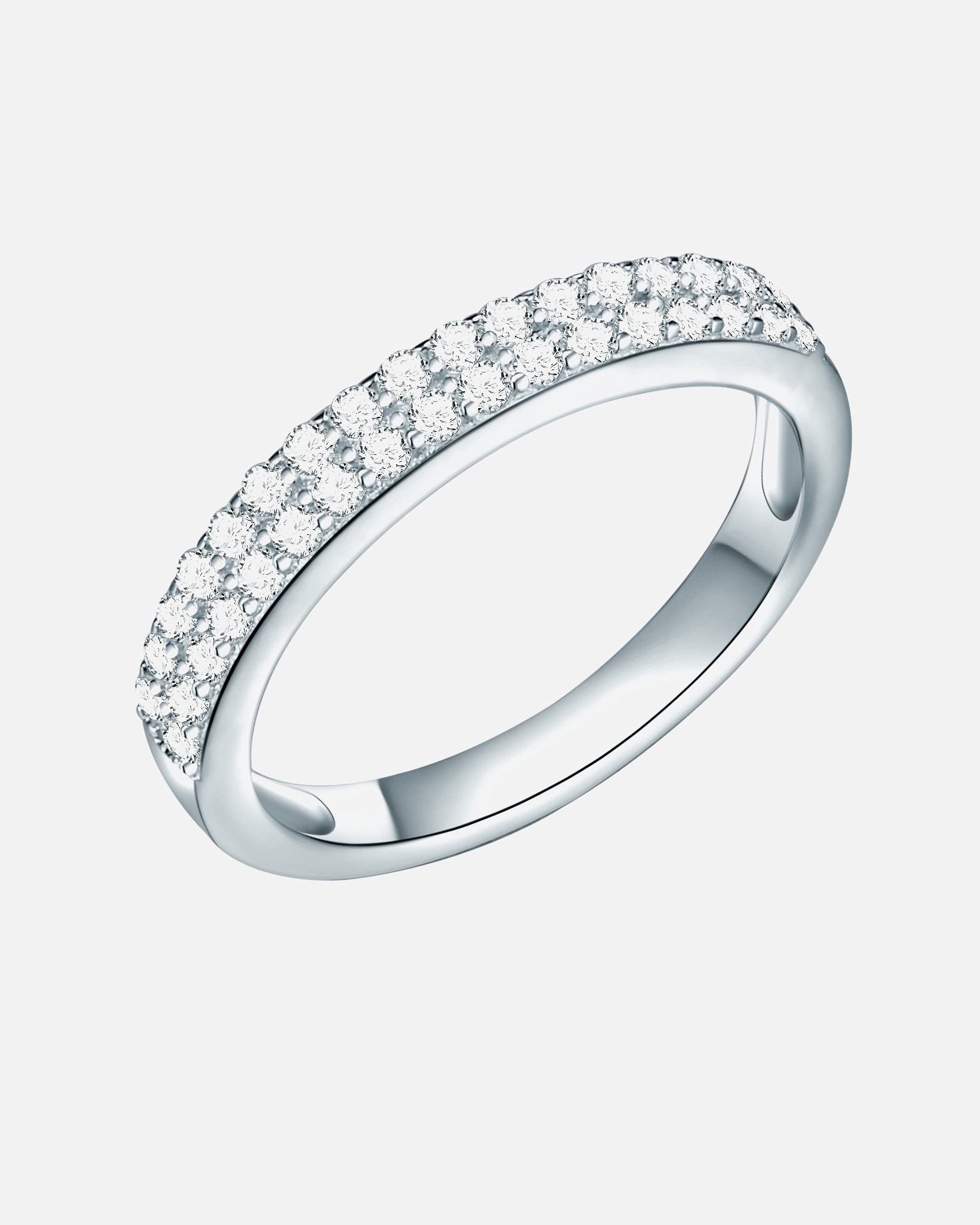 Pierścionek dla Kobieta Rafaela Donata Srebrny pierścionek srebro wysokiej próby Cyrkonia srebrny 52