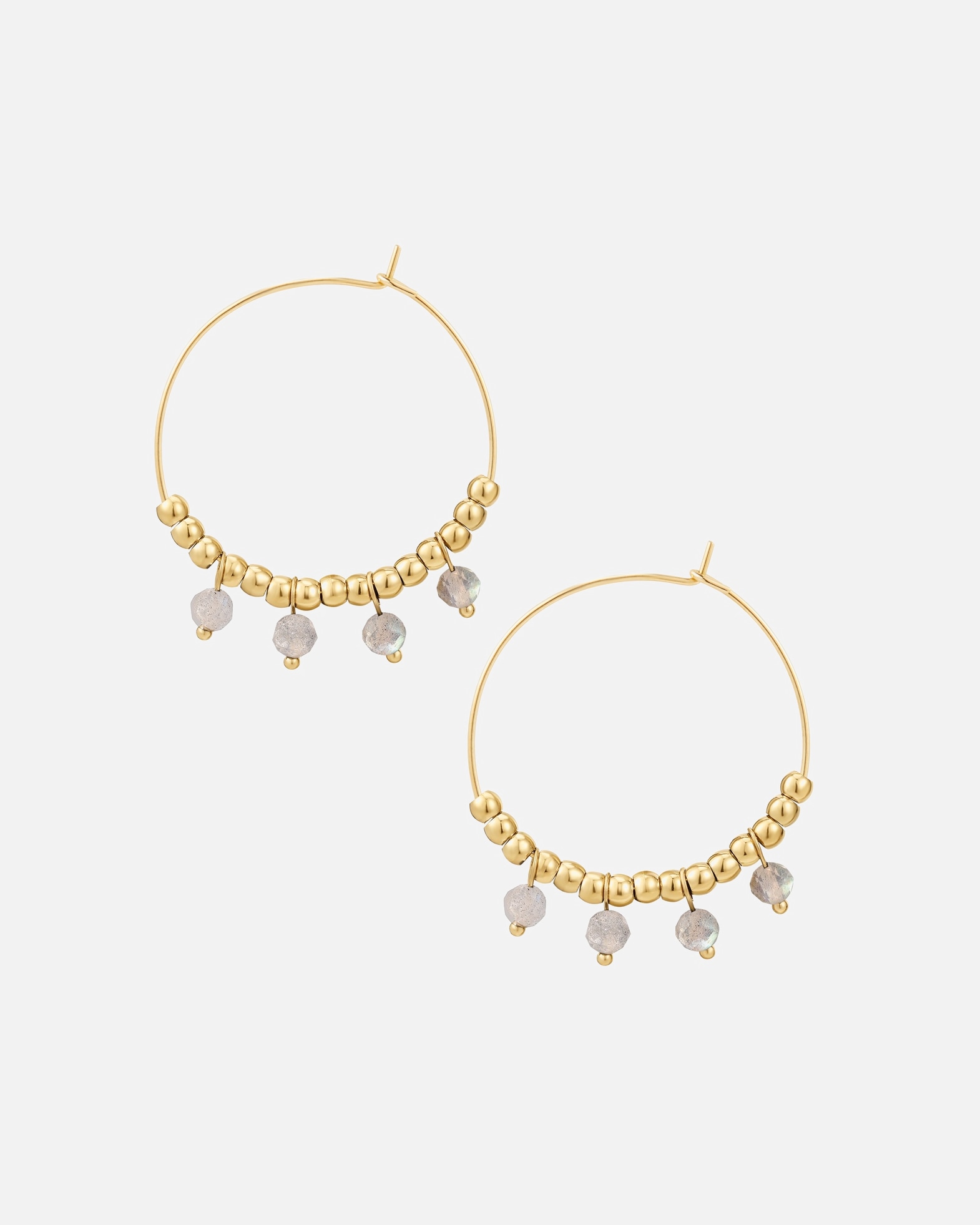 Obrączki dla Kobieta EASTSIDE Kolczyki Stal nierdzewna Żółte złoto 37,1 mm