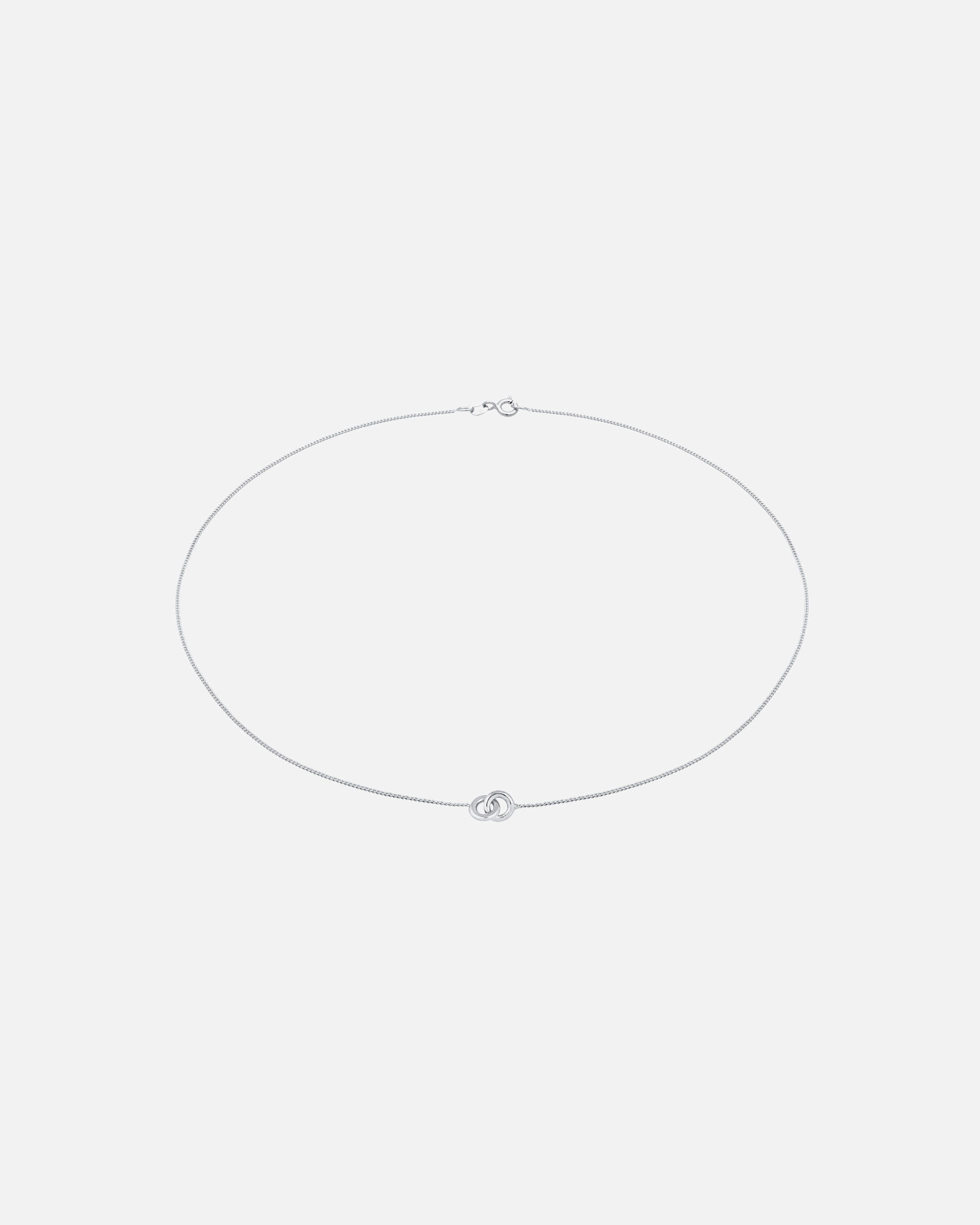 Naszyjnik dla Kobieta Elli Damski choker Koło Geo ze srebra 925 Sterling Silver silberfarben