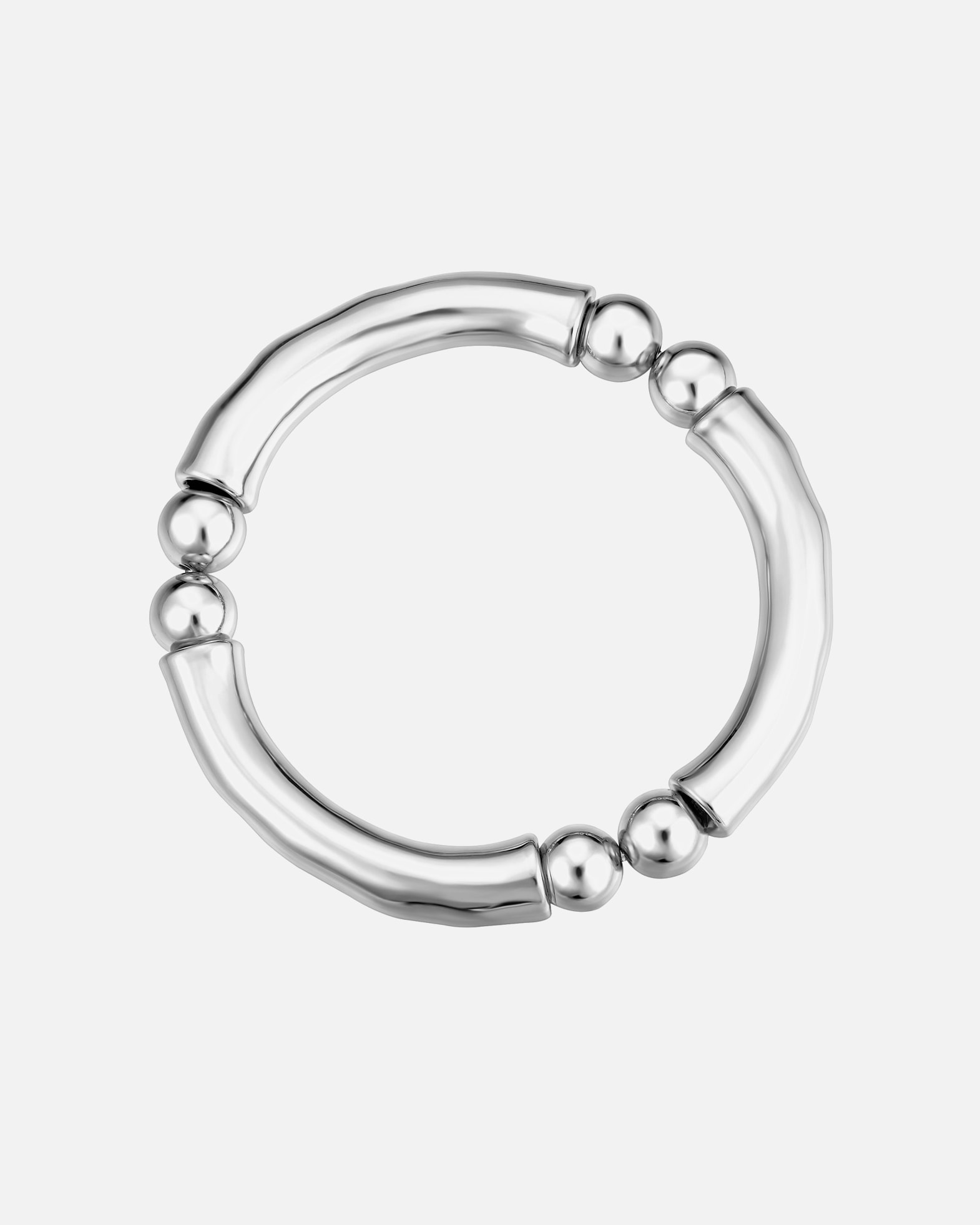 Bransoletka dla Kobieta Yokoamii Bransoletka z posrebrzanej stopu metali 18,0 cm