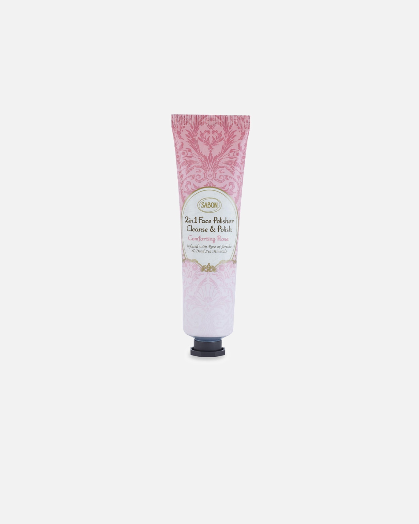 Peeling do twarzy dla Unisex SABON POLERKA DO TWARZY 2 w 1 kojąca róża 60 ml