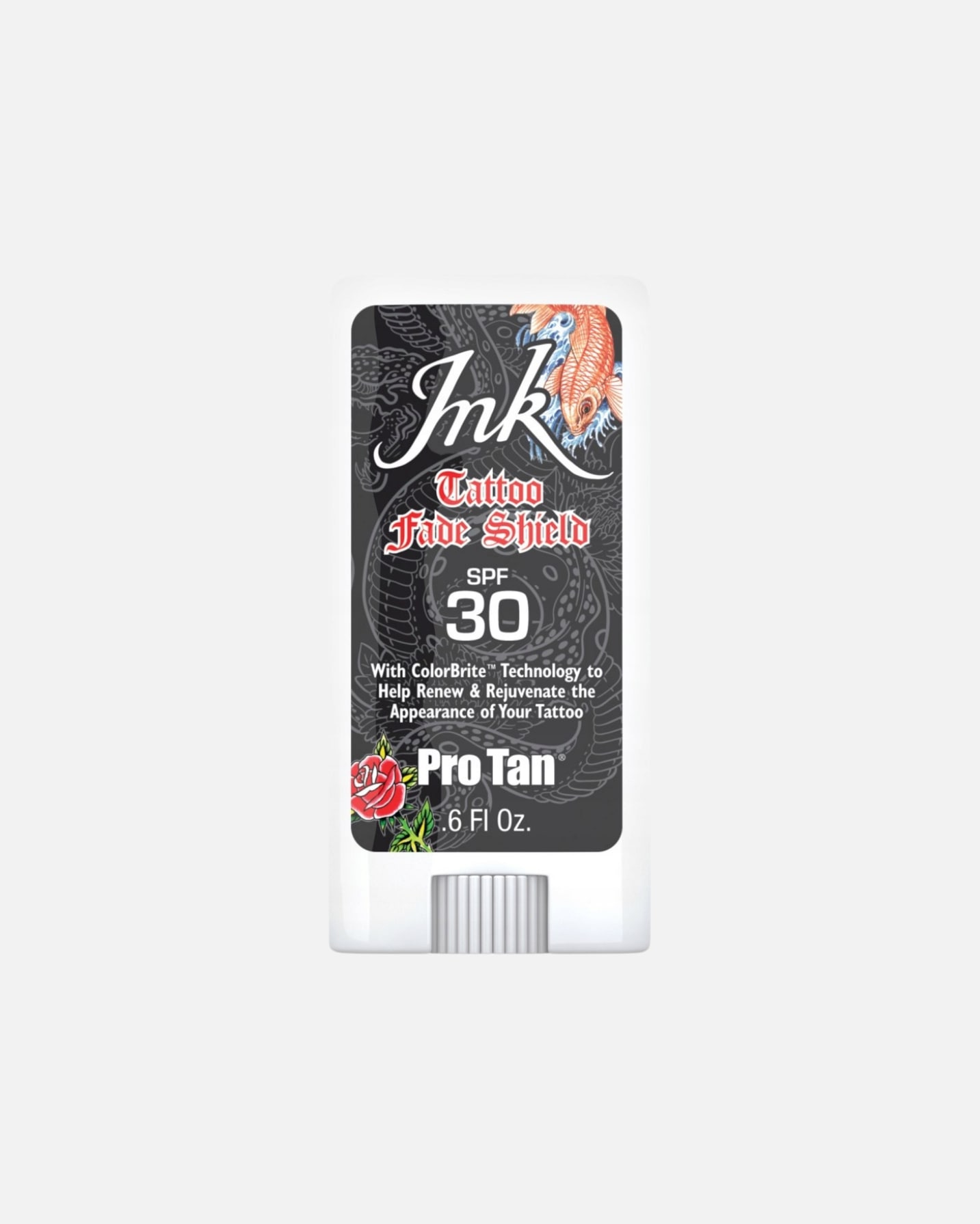 Balsam do opalania dla Unisex ProTan Default Brand Line Ink Tattoo wodoodporny sztyft do tatuaży i wrażliwych miejsc spf30 17 ml