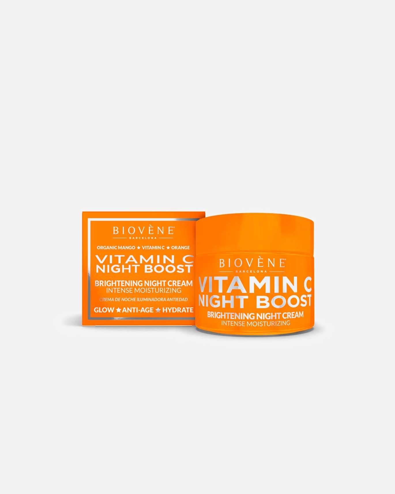 Krem na noc dla Kobieta Biovène VITAMIN C NIGHT BOOST rozświetlający krem na noc intensywnie nawilżający 50 ml