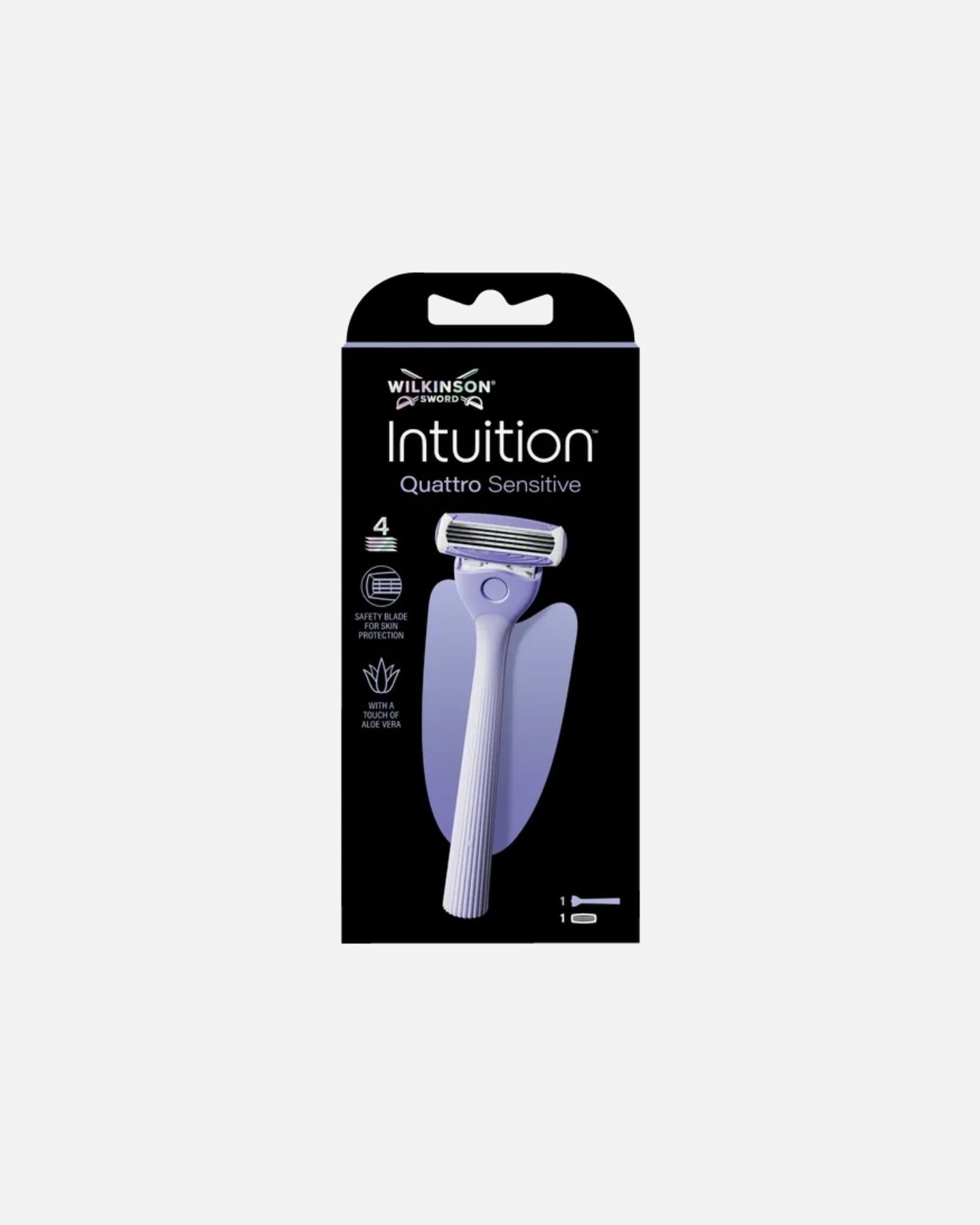 Brzytwa dla Kobieta Wilkinson Intuition Quattro Sensitive 1 sztuka