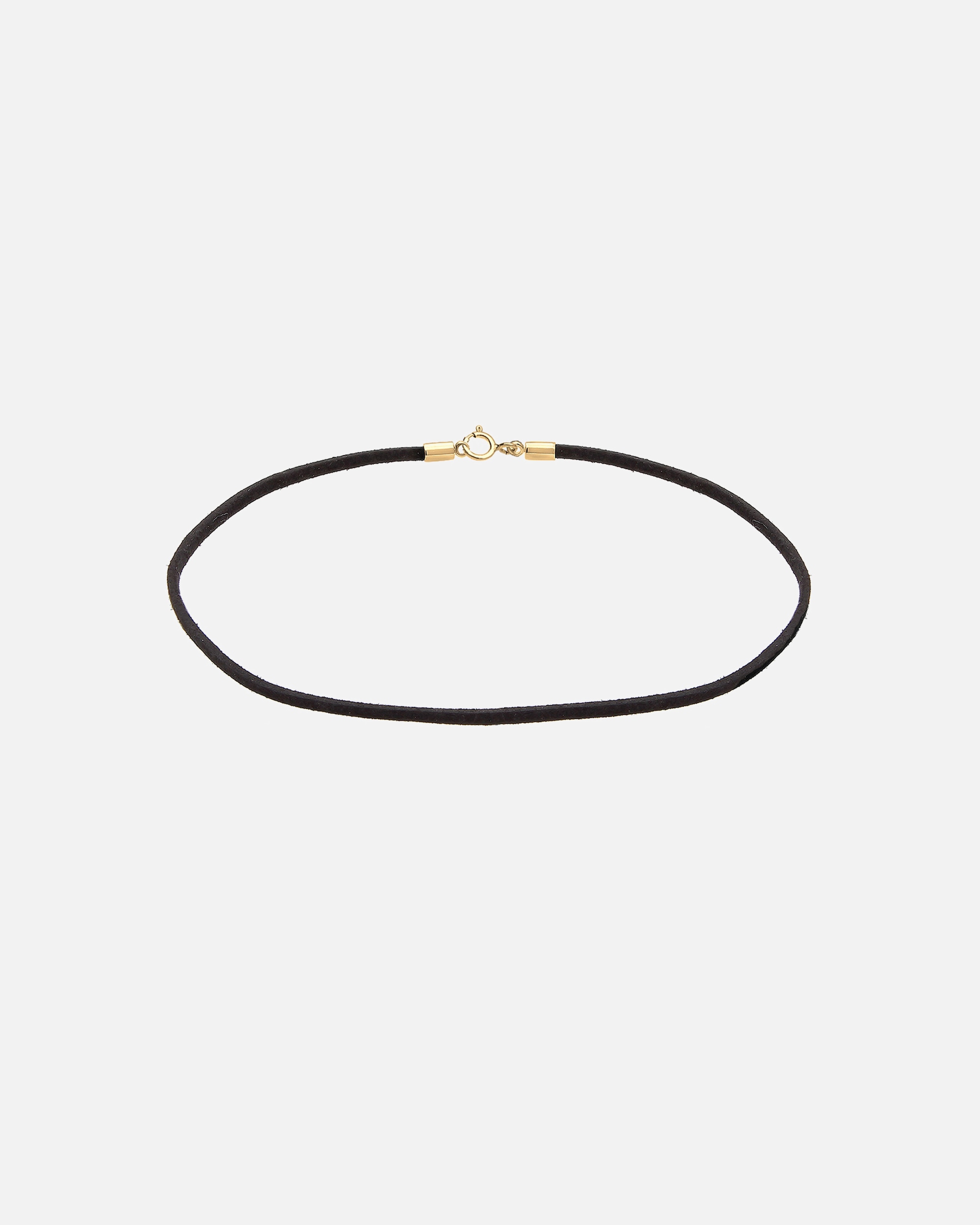 Naszyjnik dla Kobieta Elli Damski Choker Basic Trend z czarnego zamszu w srebrze 925 Sterling Silver 86093 45