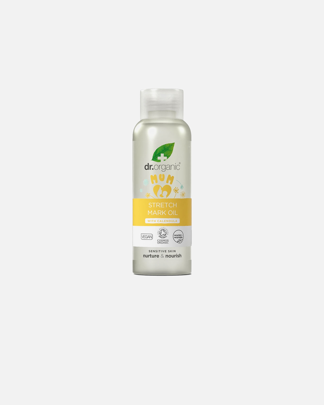 Pielęgnacja przeciw rozstępom dla Kobieta Dr. Organic MUM olejek na rozstępy 100 ml