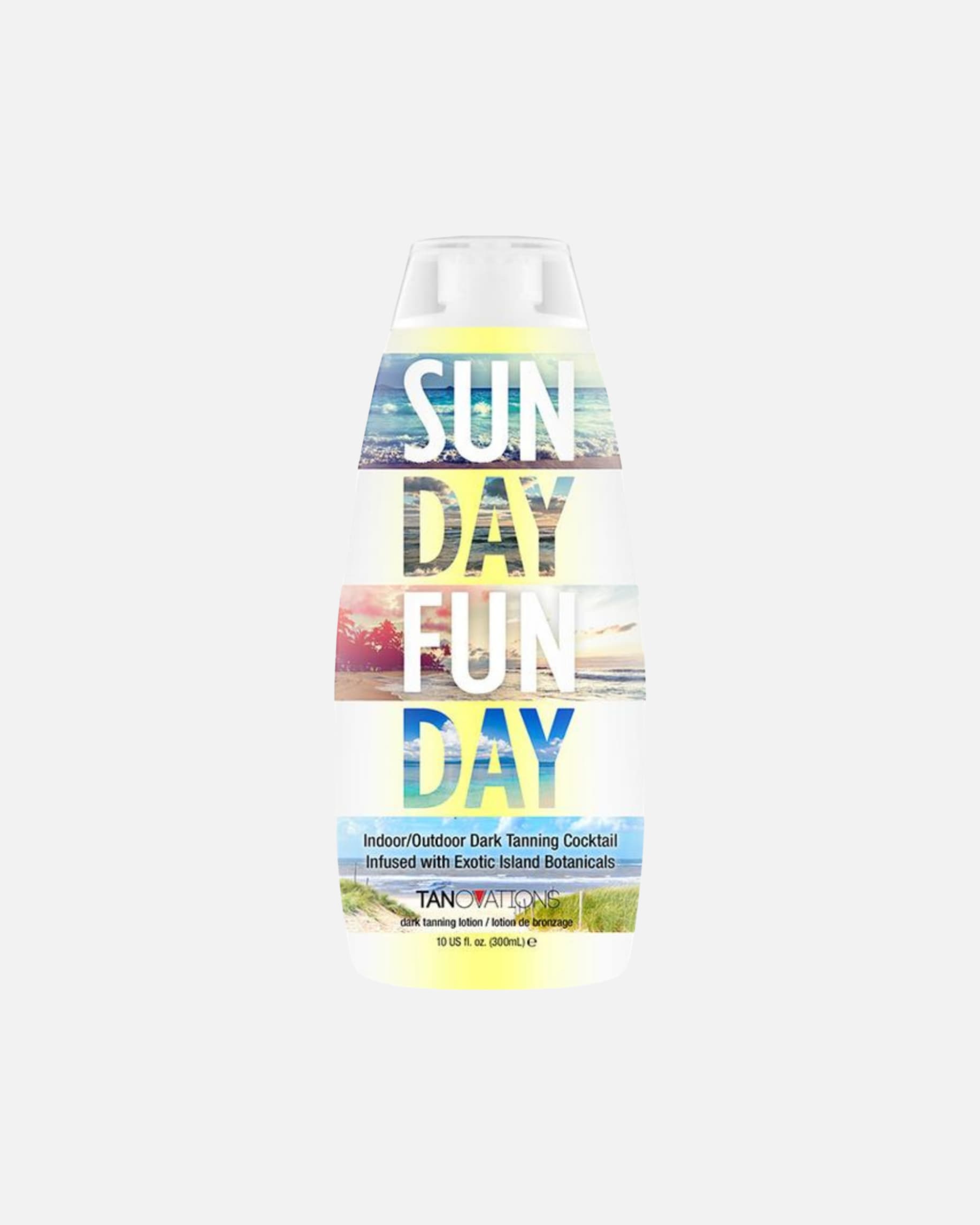 Samoopalacz dla Unisex Tanovations Default Brand Line Sun Day Fun Day brązujące masło do ciała z aktywatorami opalenizny i olejami roślinnymi 300 ml
