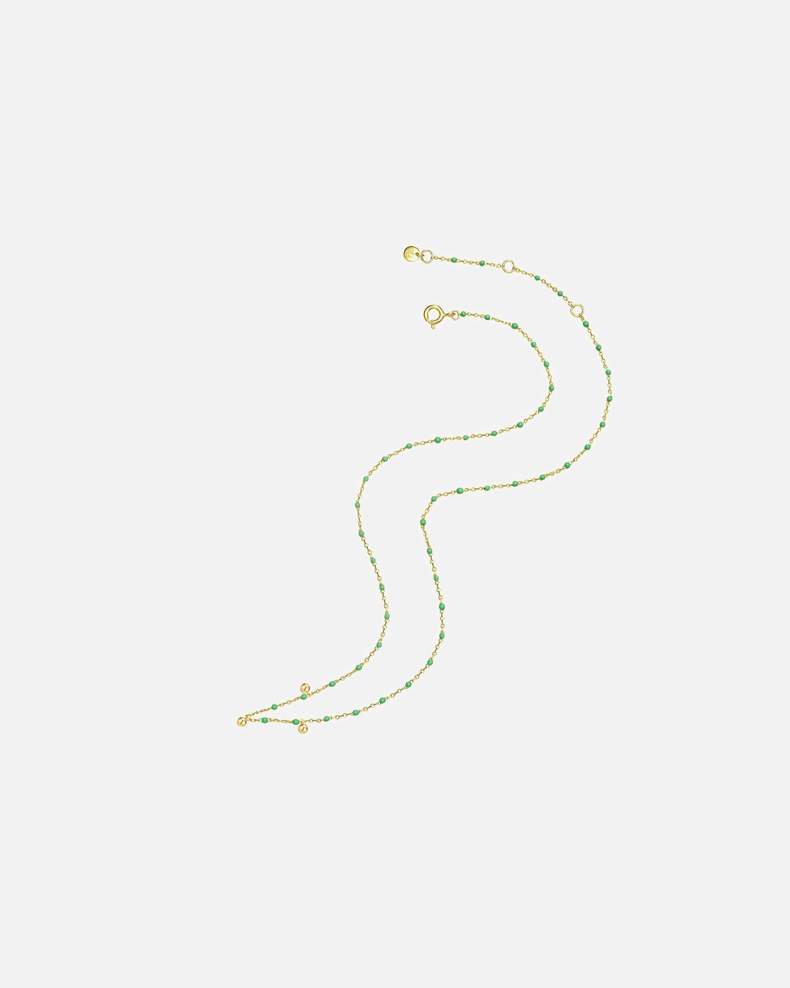 Naszyjnik dla Kobieta Glanzstücke München Naszyjnik srebrny srebro wysokiej próby żółte złoto 40,0 cm Basiskette + 5,0 cm Verlängerung