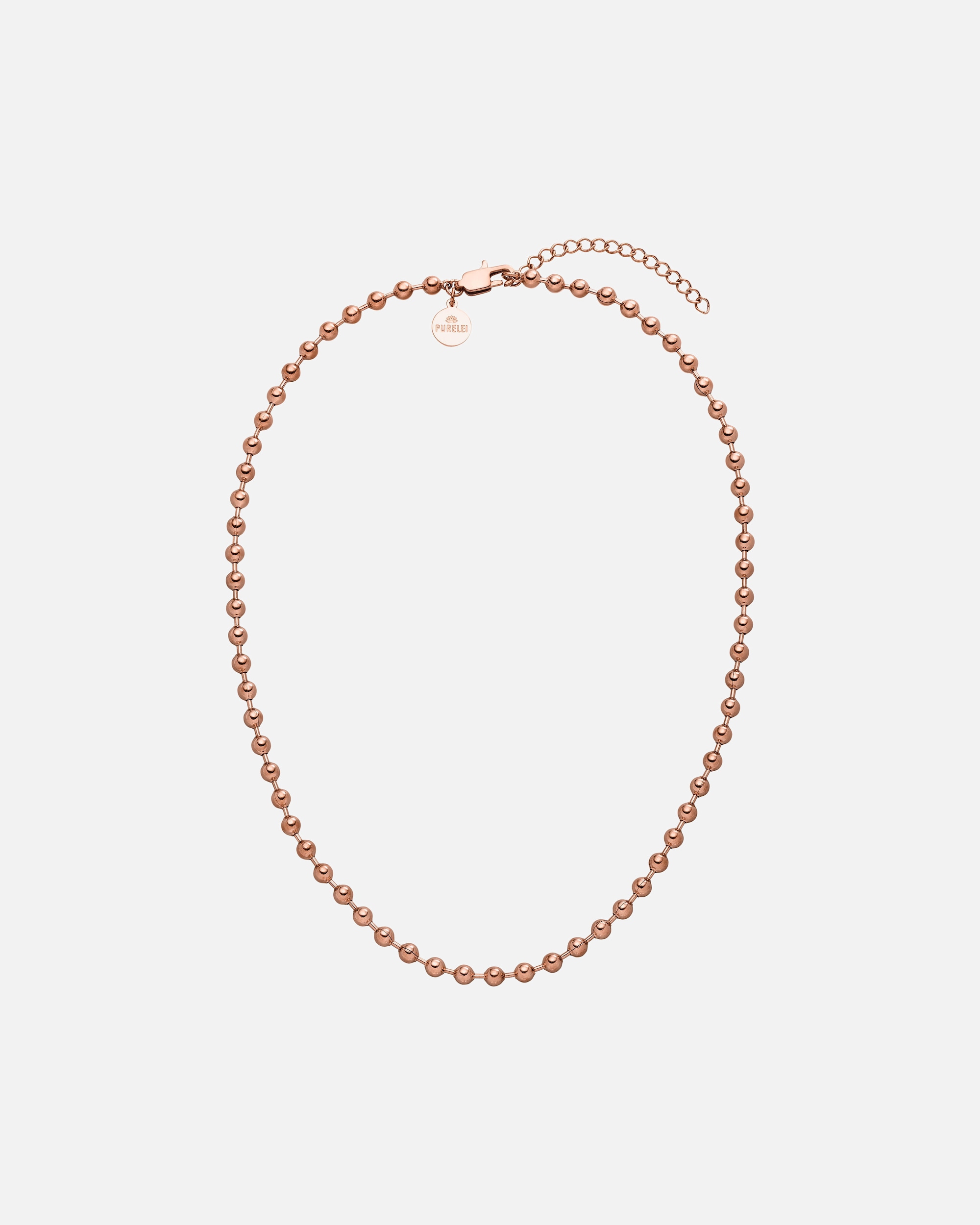 Naszyjnik dla Kobieta Purelei Purelei Naszyjnik Bubble Różowe złoto
