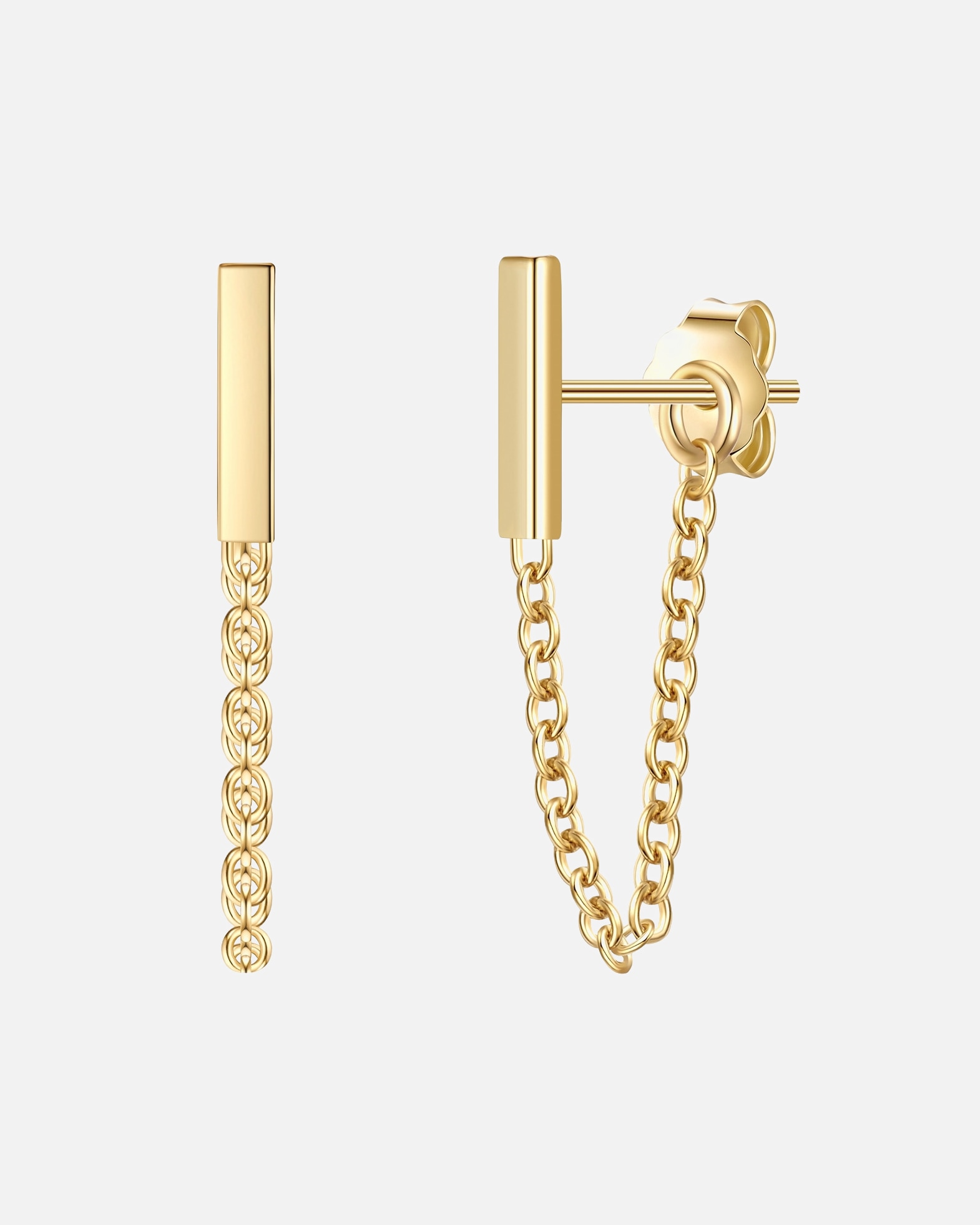 Kolczyki dla Kobieta Glanzstücke München Kolczyki Srebro wysokiej próby Żółte złoto 14,8 mm