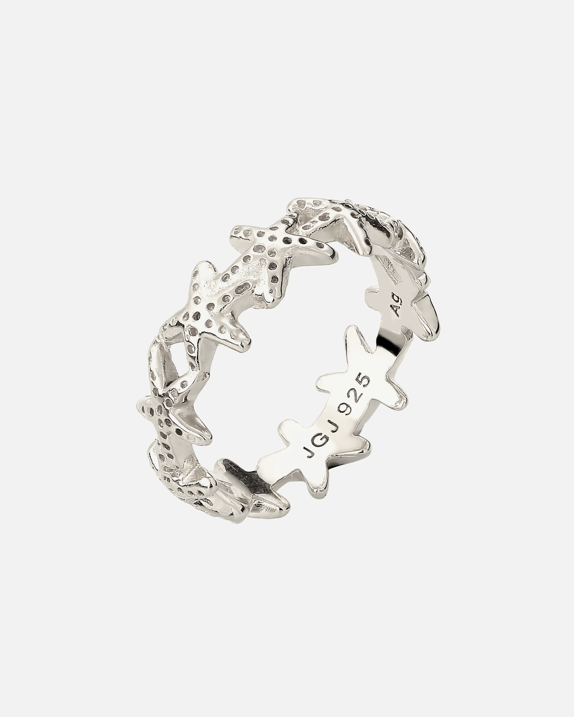 Pierścionek dla Kobieta Elli Pierścionek Damski Rozgwiazda 925 Sterling Silver 54