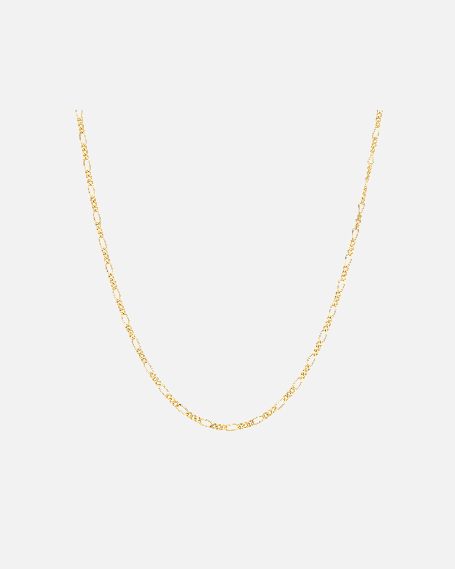 Naszyjnik dla Kobieta Rafaela Donata Łańcuszek Srebro wysokiej próby Żółte złoto 50 cm