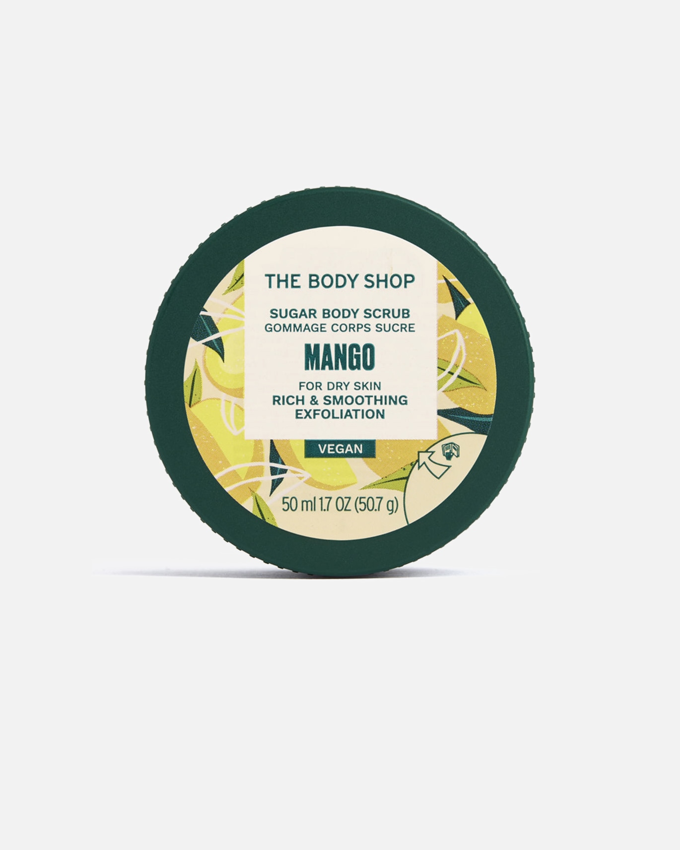Peeling do ciała dla Unisex The Body Shop Peeling cukrowy do ciała MANGO 50 ml