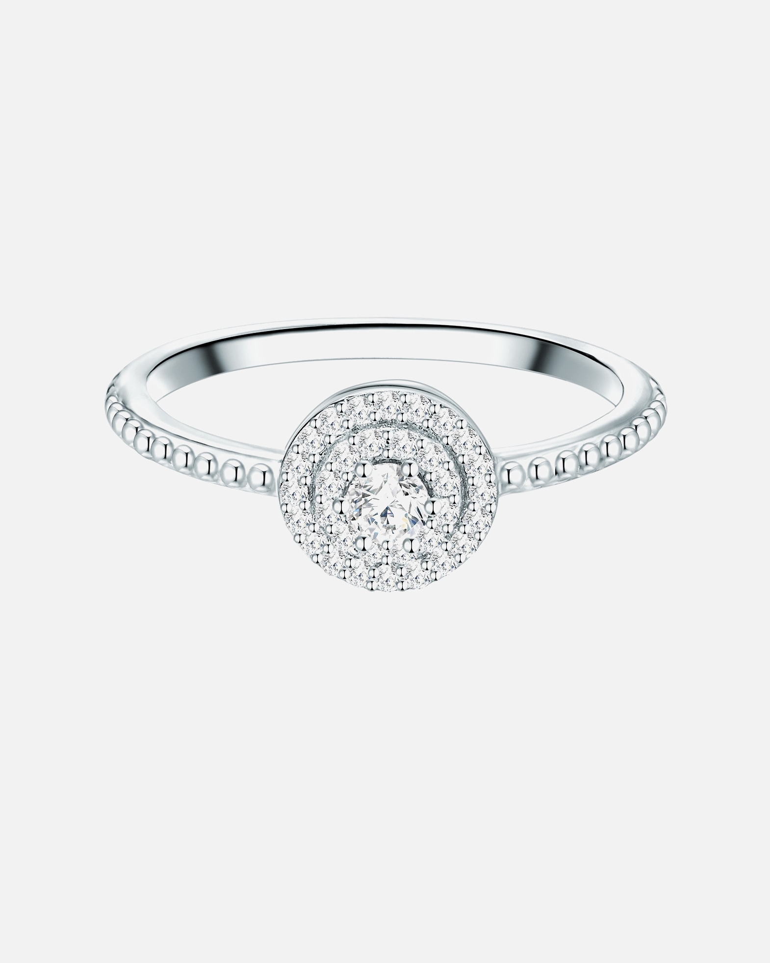 Pierścionek dla Kobieta Srebrny pierścionek srebro wysokiej próby Cyrkonia srebrny 54