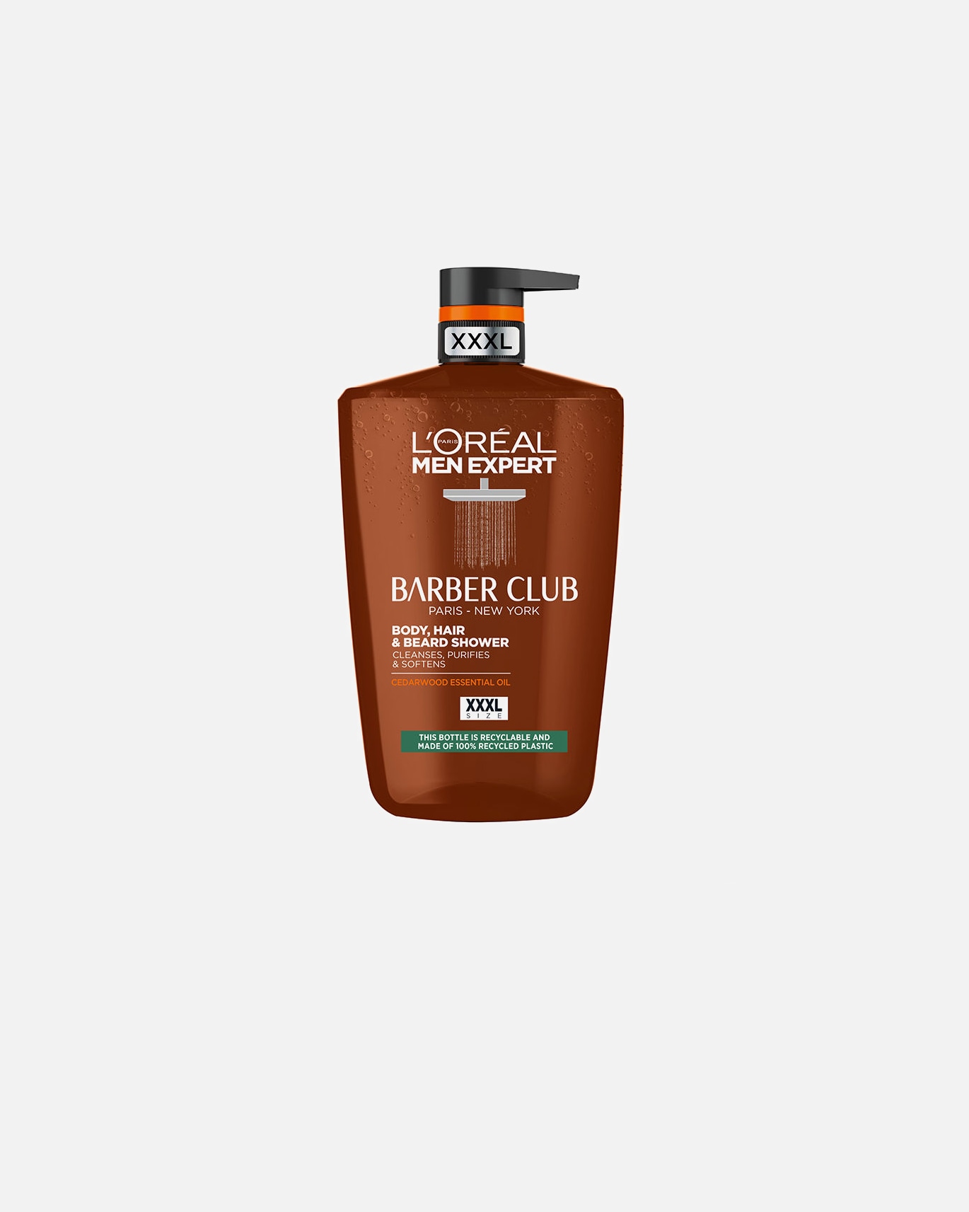 Żel do ciała dla Mężczyzna L’Oréal Paris MEN EXPERT BARBER CLUB prysznic ciało, włosy i broda 1000 ml