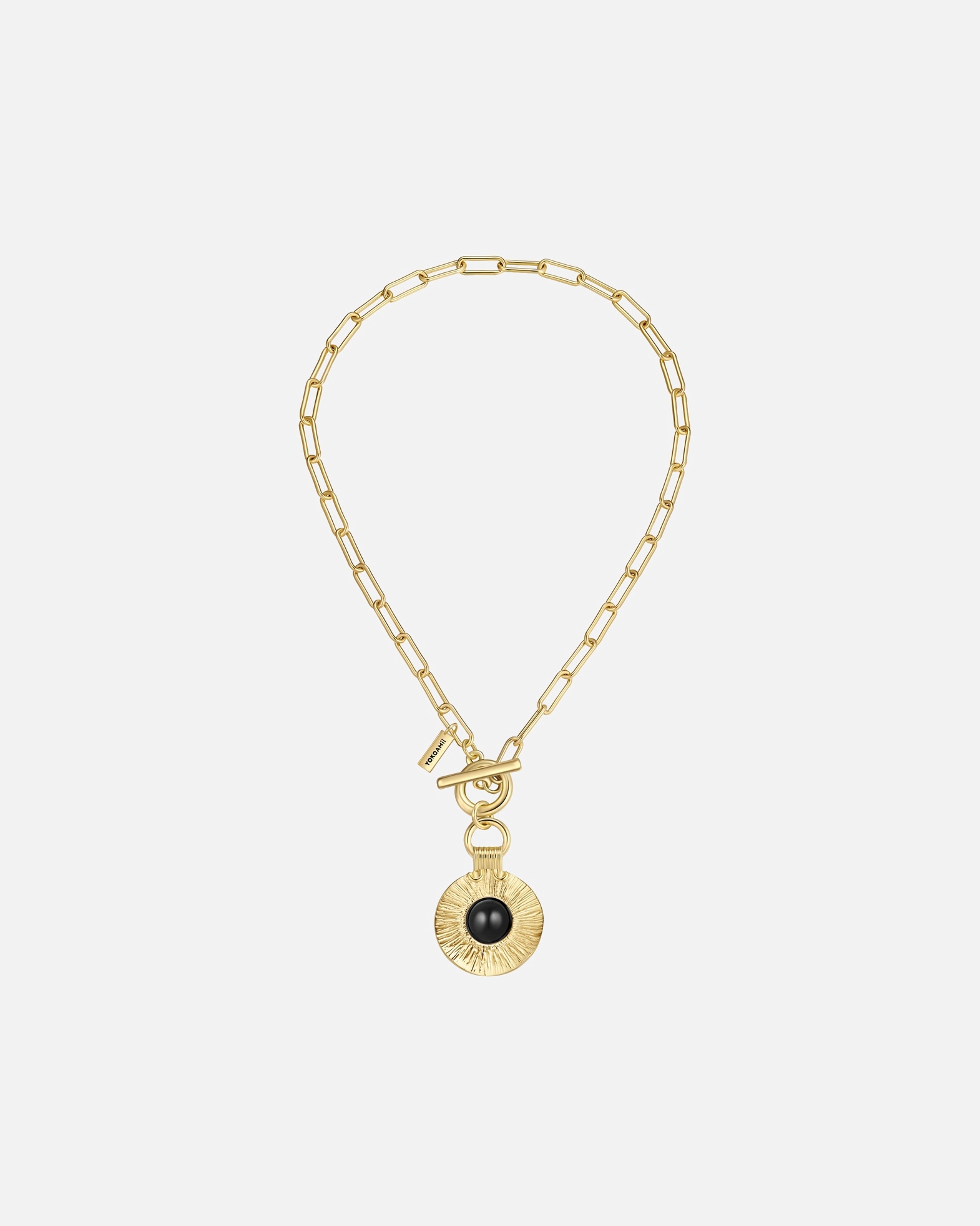 Naszyjnik dla Kobieta Yokoamii Łańcuszek z Stop metali w Żółte złoto 45,0 cm