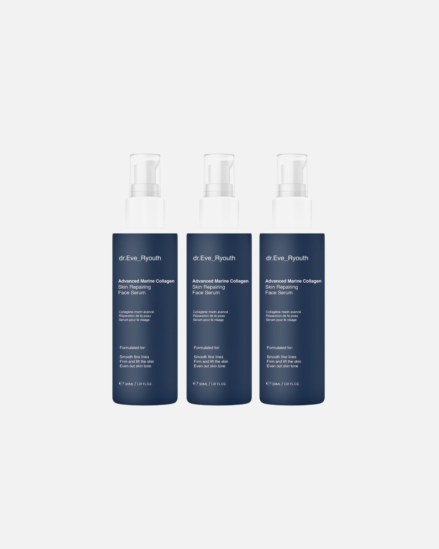 Serum kolagenowe dla Kobieta Dr. Eve_Ryouth Trio serum morskich 1 sztukaka