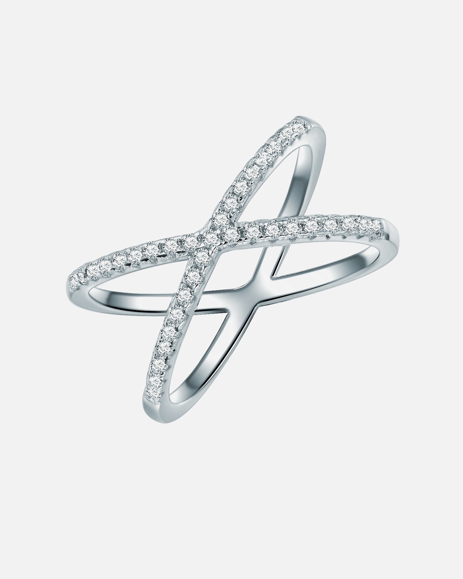 Pierścionek dla Kobieta Lulu & Jane Srebro wysokiej pr óby Cyrkonia 52