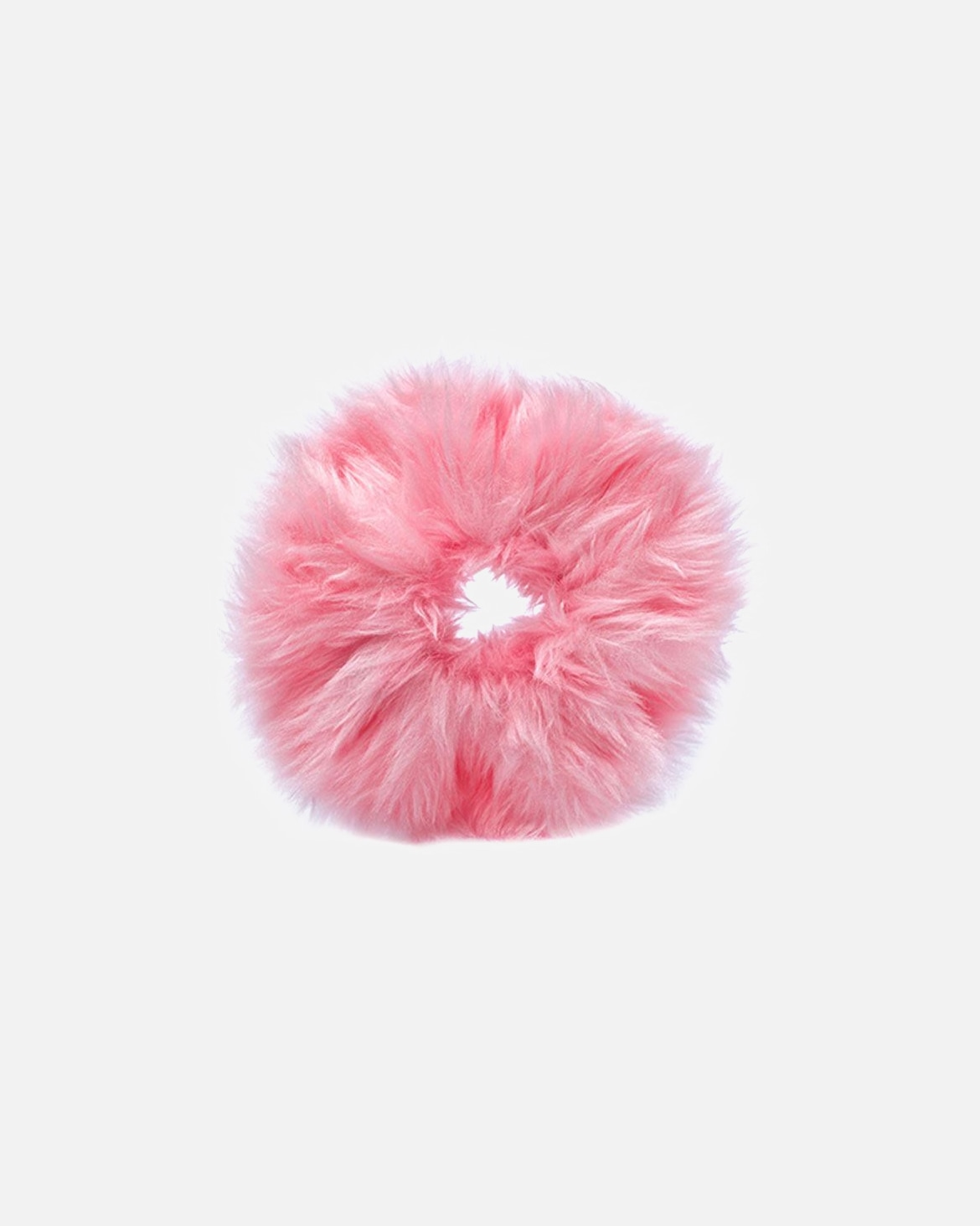 Gumka do włosów dla Unisex SOHO SOHO sztuczna gumka do włosów z futerkiem Różowy