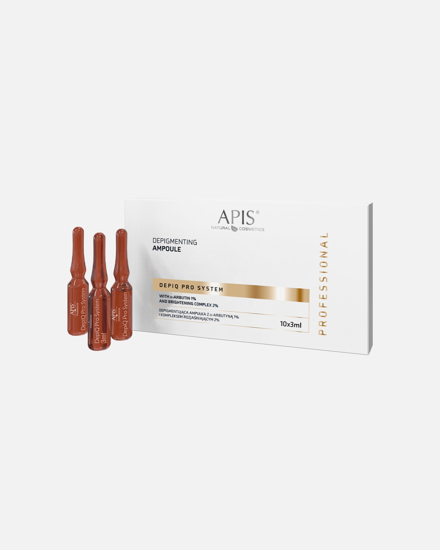 Serum w ampułkach dla Kobieta Apis Depiq Pro System 30 ml