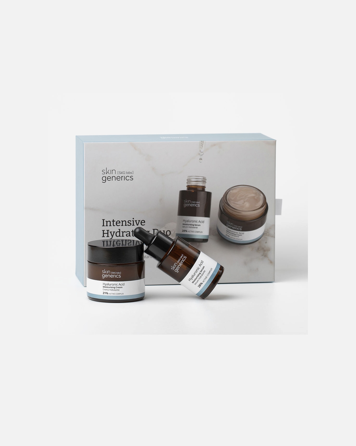 dla Unisex Skin Generics INTENSYWNIE NAWILŻAJĄCY DUET 1 sztuka