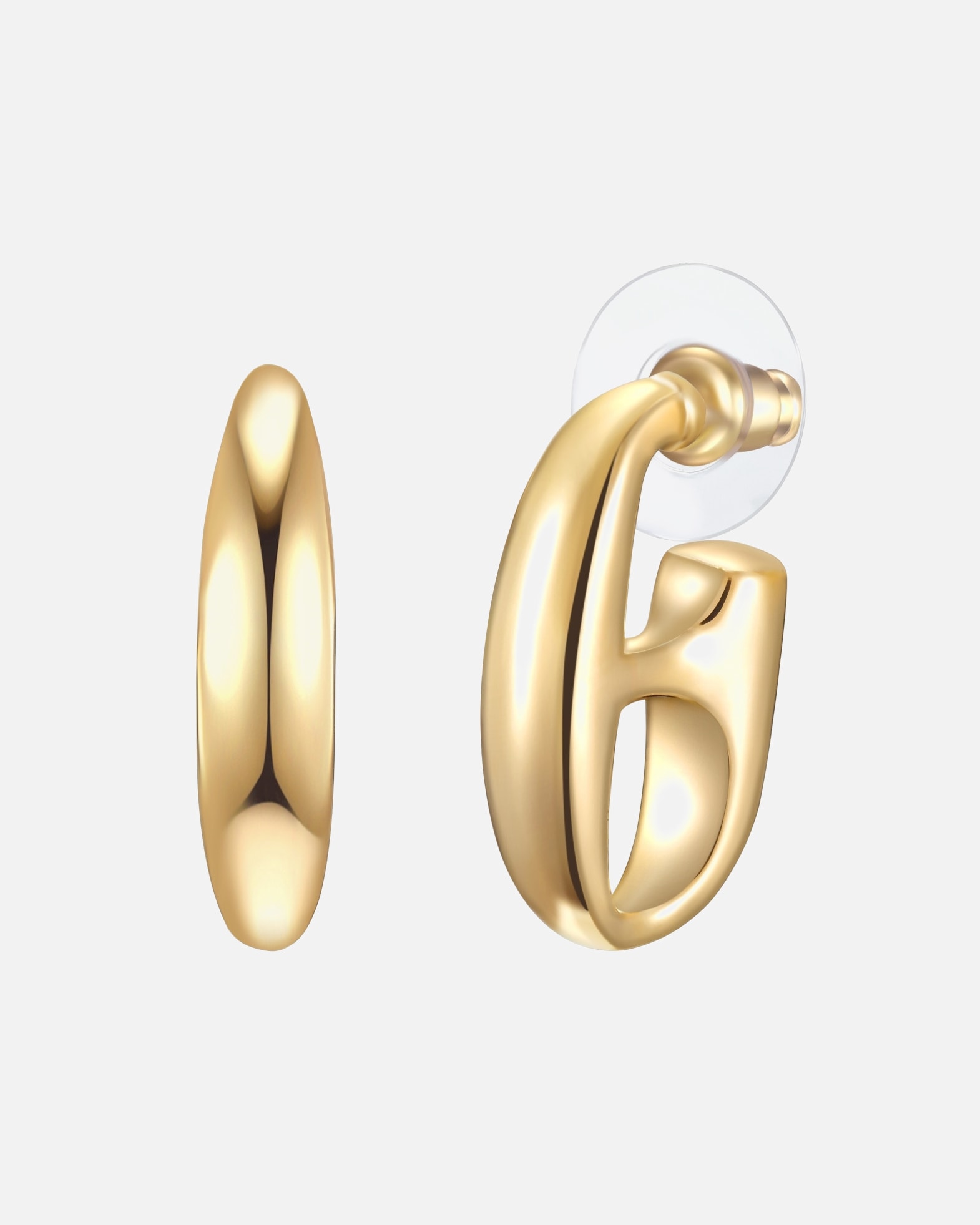 Kolczyki dla Kobieta Lulu & Jane Kolczyki Stop metali Żółte złoto 23,0 mm