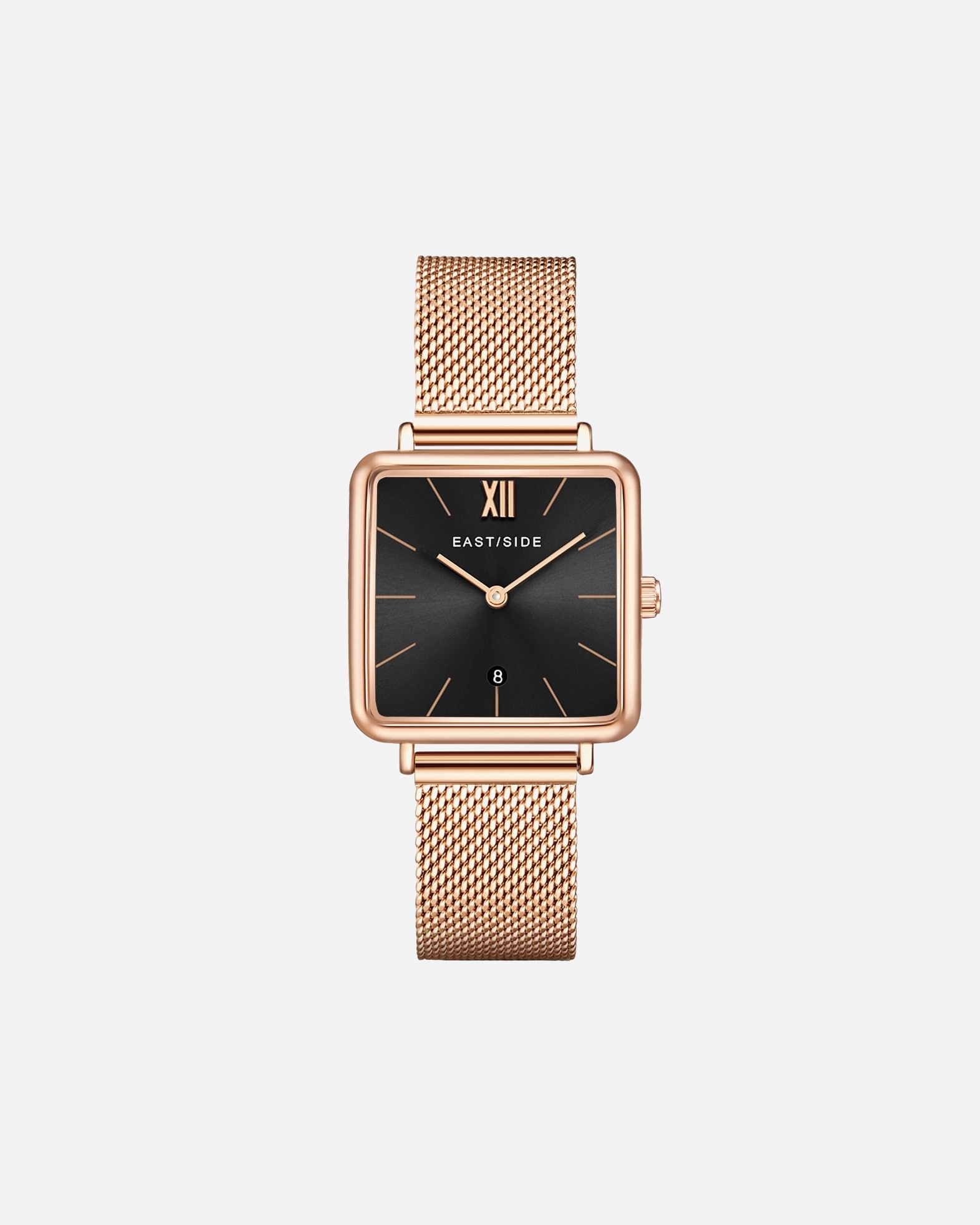 Zegar dla Kobieta Zegarek kwarcowy Grand Różowy złoty Stal nierdzewna Różowy złoty 37,6 mm