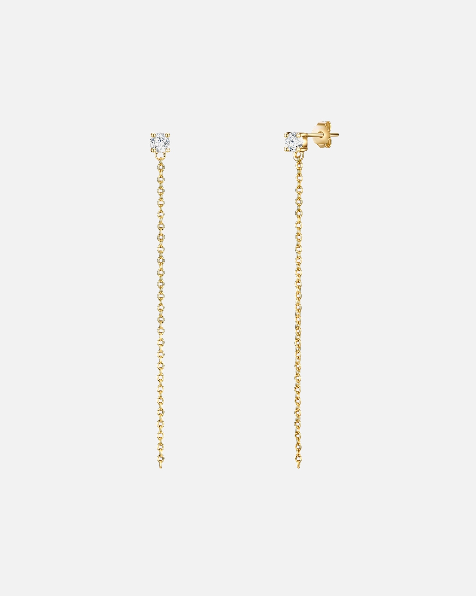 Kolczyki dla Kobieta Lulu & Jane Kolczyki Mosiadz Żółte złoto 62,0 mm