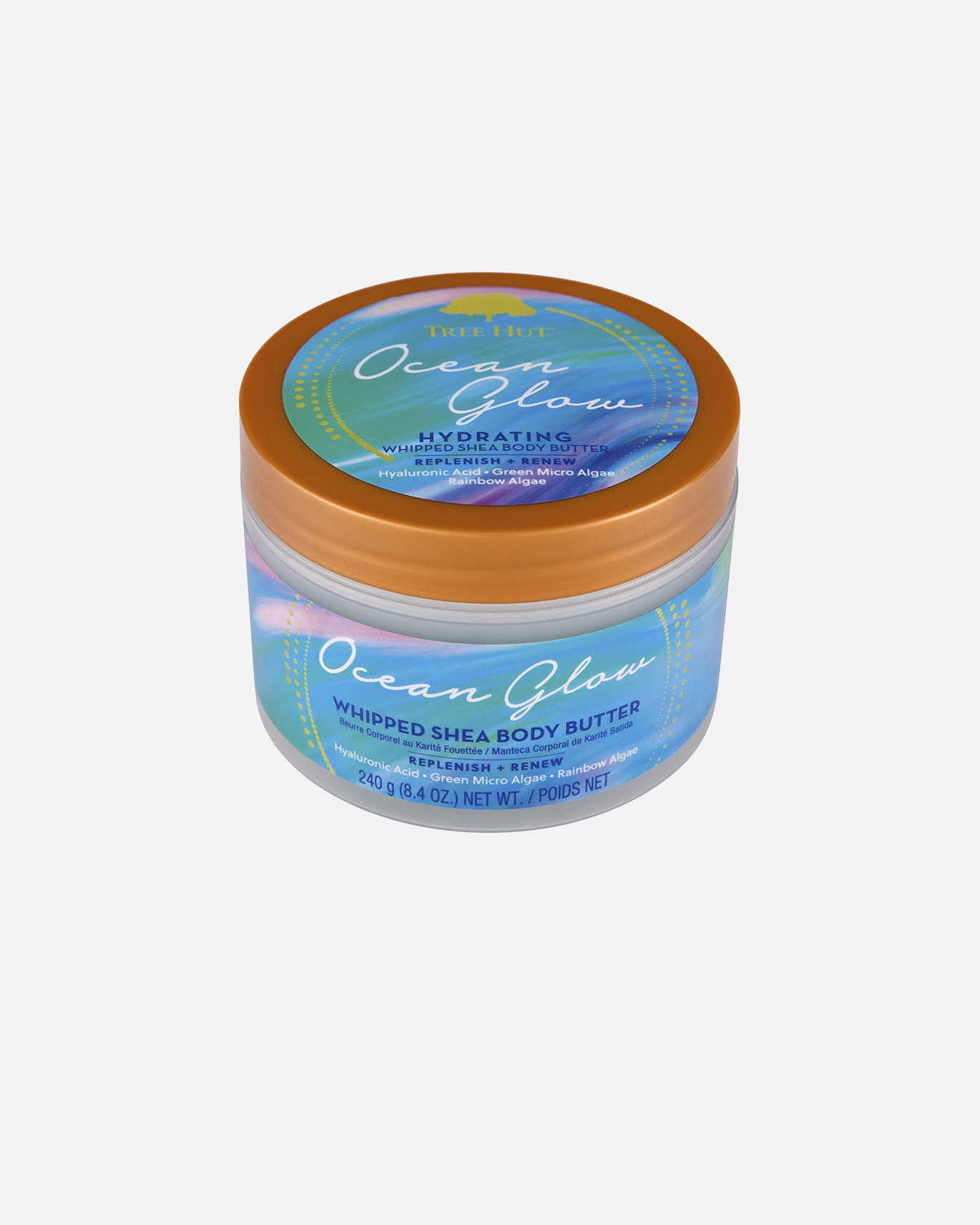 Krem do ciała dla Unisex Tree Hut Masło do ciała Ocean Glow Body Butter Soufflé 240 gr
