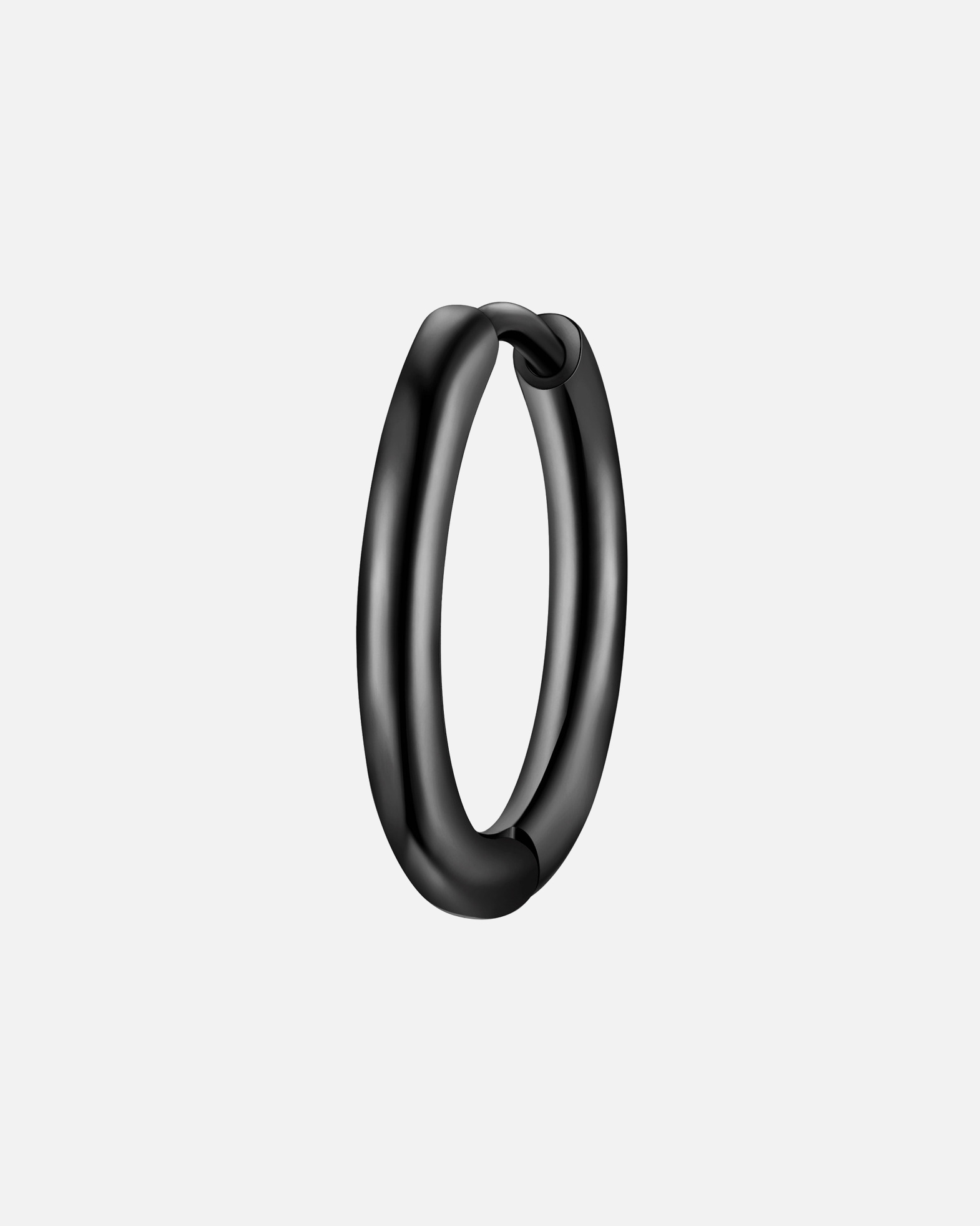 Obrączki dla Mężczyzna True Rebels Kolczyki Stal nierdzewna Czarny 15,1 mm