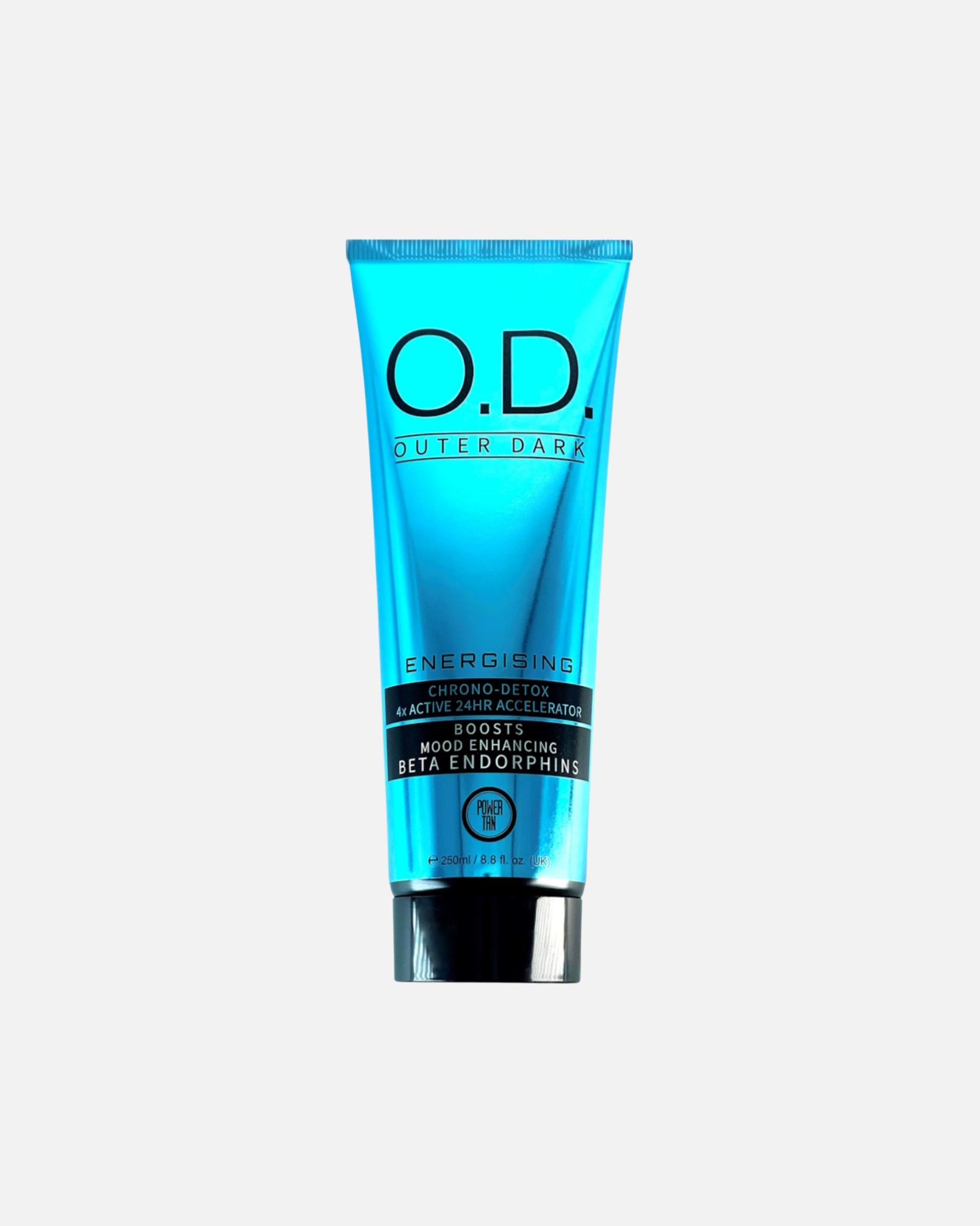 Balsam do opalania dla Unisex Power Tan Default Brand Line Outer Dark wegański przyspieszacz opalania 250 ml