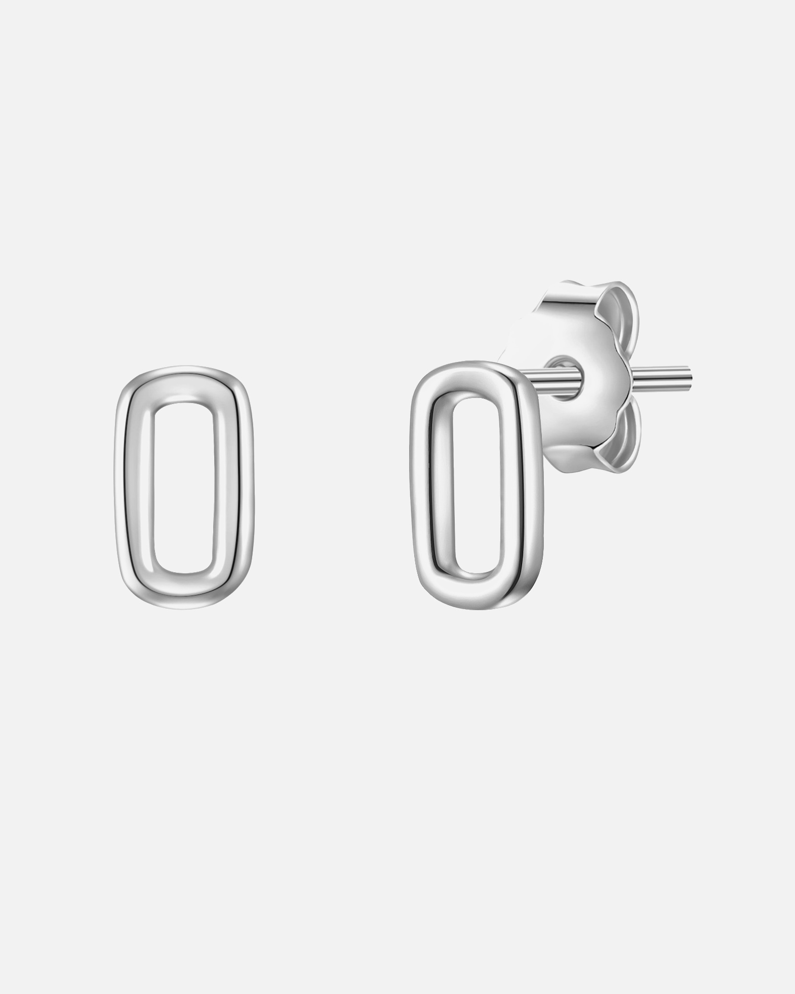 Kolczyki dla Kobieta Srebrne kolczyki sztyfty srebro wysokiej próby srebrny 6,2 mm